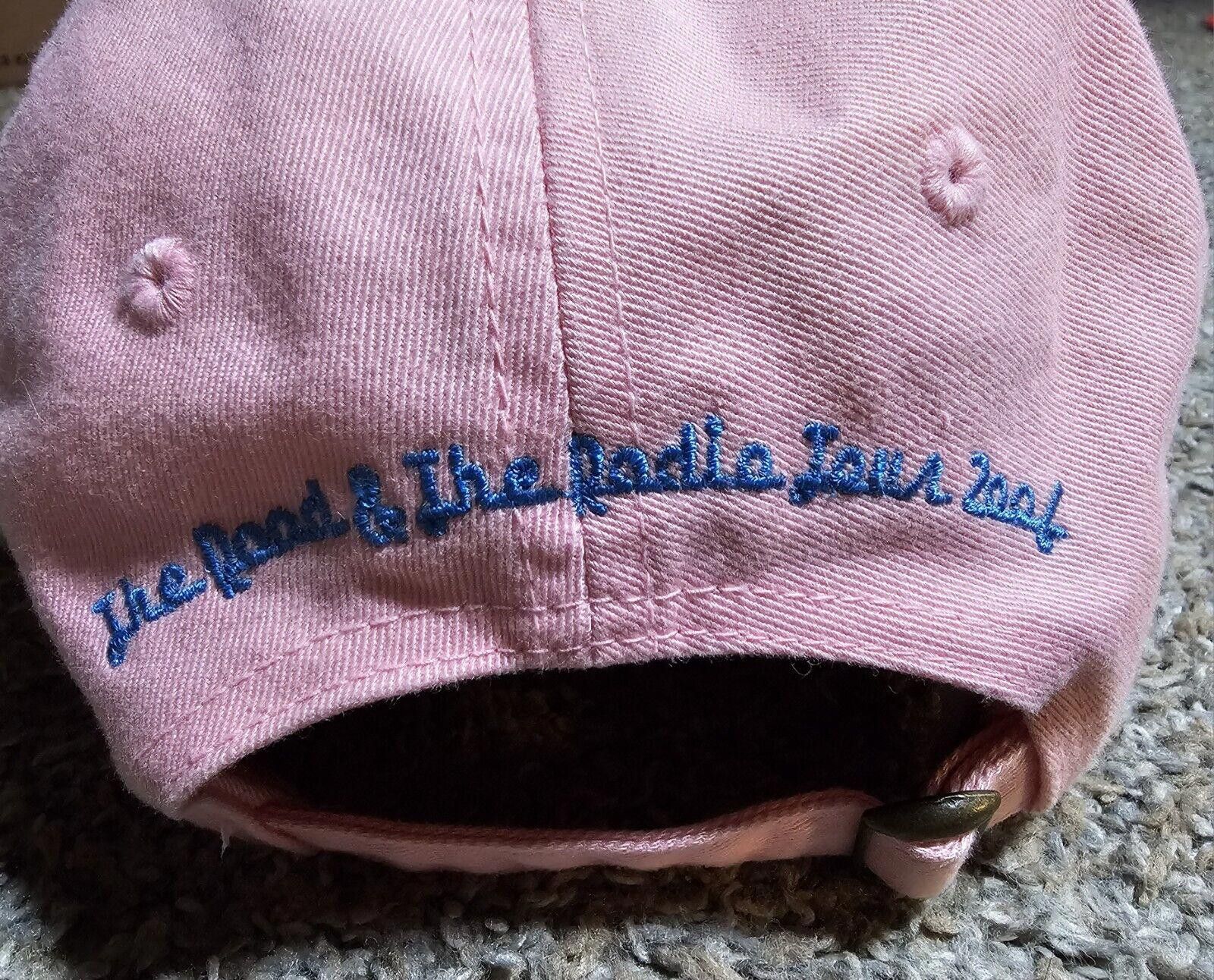 Designer Kenny Chesney "The Road & The Radio Tour" Pink Hat Strapback Size ONE SIZE - 6 Thumbnail