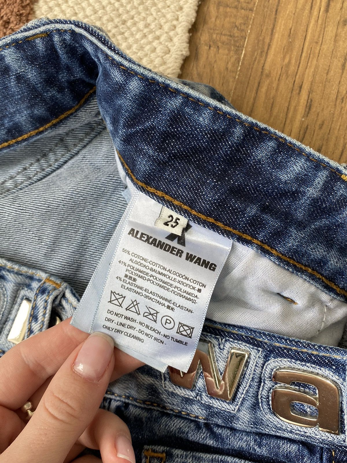 Alexander Wang ALEXANDER WANG DENIM SKINI WMNS JEANS Size 25" / US 0 / IT 36 - 5 Thumbnail
