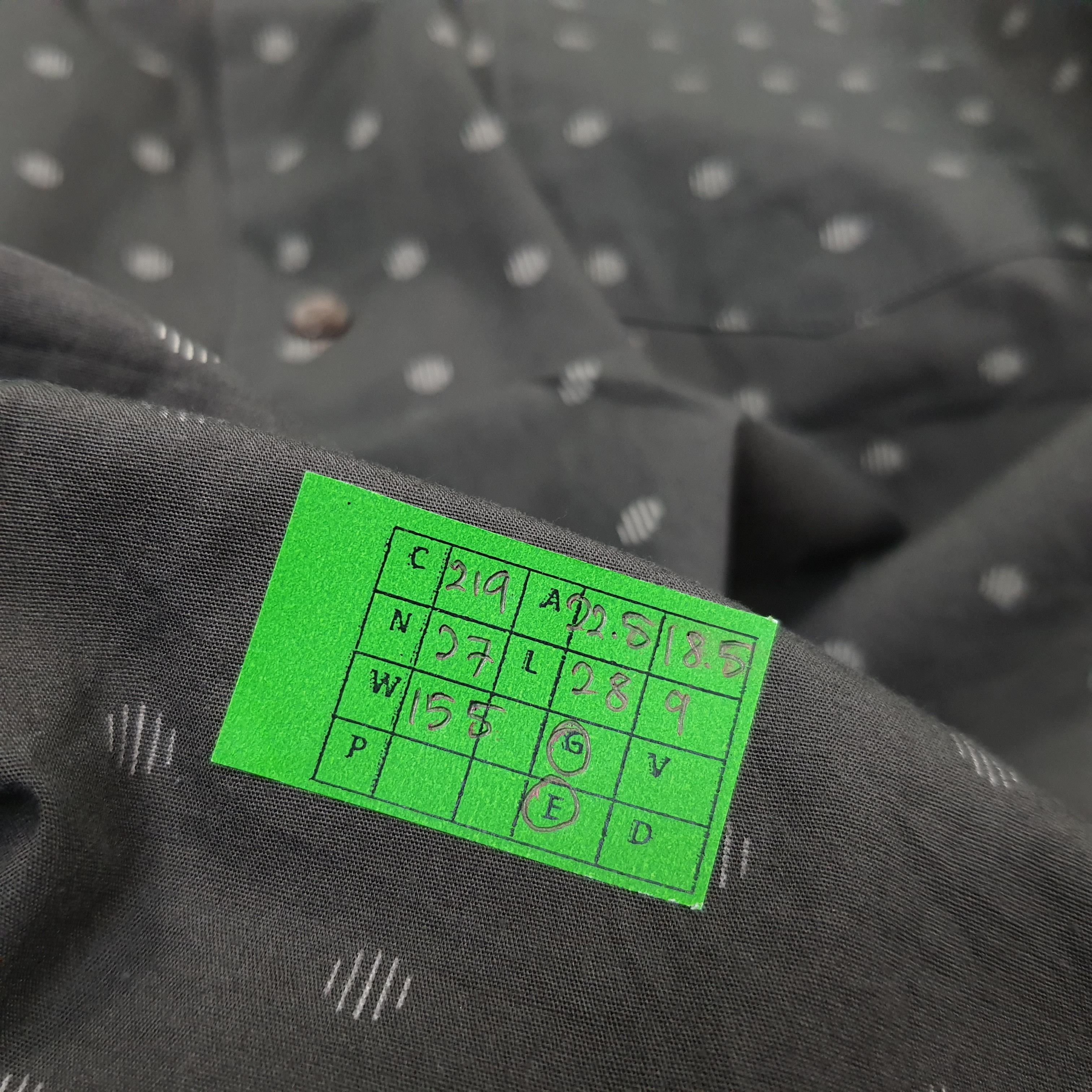 Designer × Vintage × Yohji Yamamoto Vintage A.A.R Yohji Custom Logo Button Up Shirt C219N27 Size US M / EU 48-50 / 2 - 7 Thumbnail