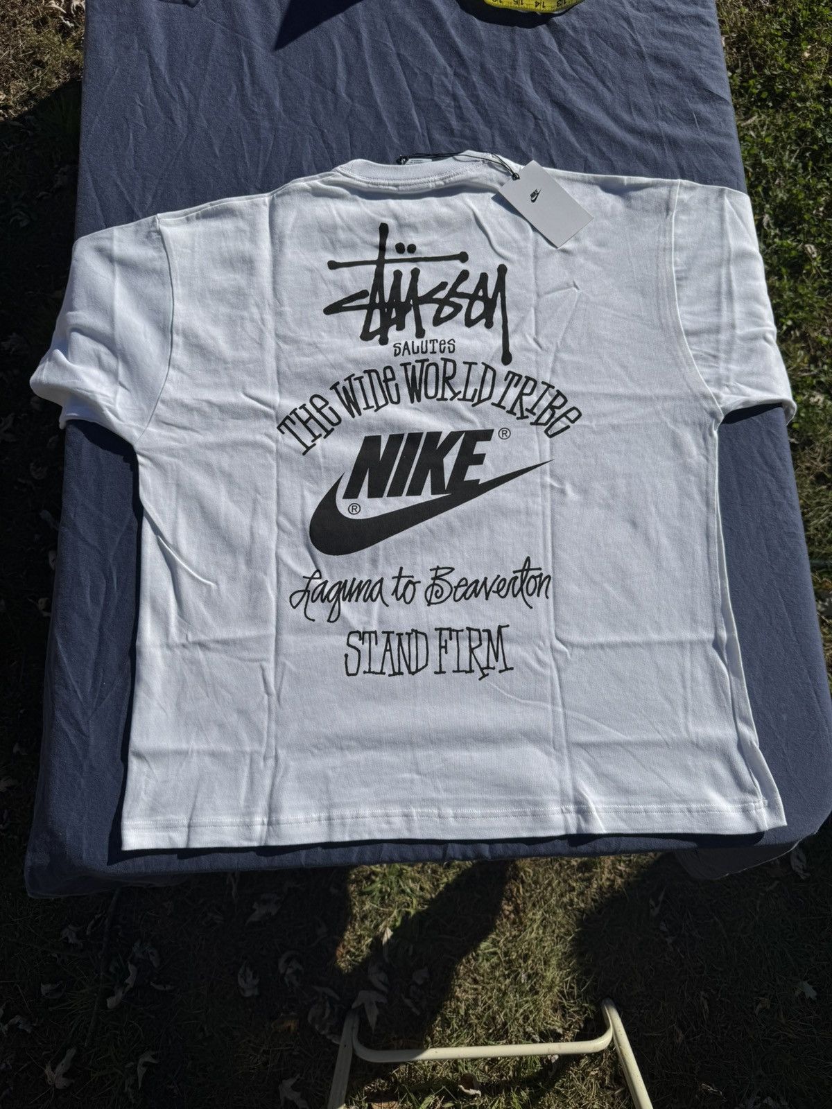 Nike × Stussy Nike x Stussy The Wide World Tribe T-Shirt | Grailed