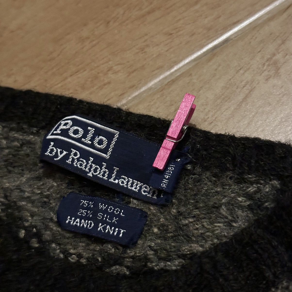 Palace × Polo Ralph Lauren Vintage Polo Ralph Lauren Hand Knit Size US L / EU 52-54 / 3 - 5 Thumbnail