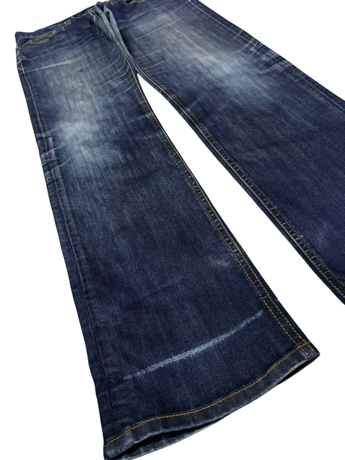 Burberry Vtg Burberry Black Label Selvedge Distressed Jeans Size US 34 / EU 50 - 5 Thumbnail