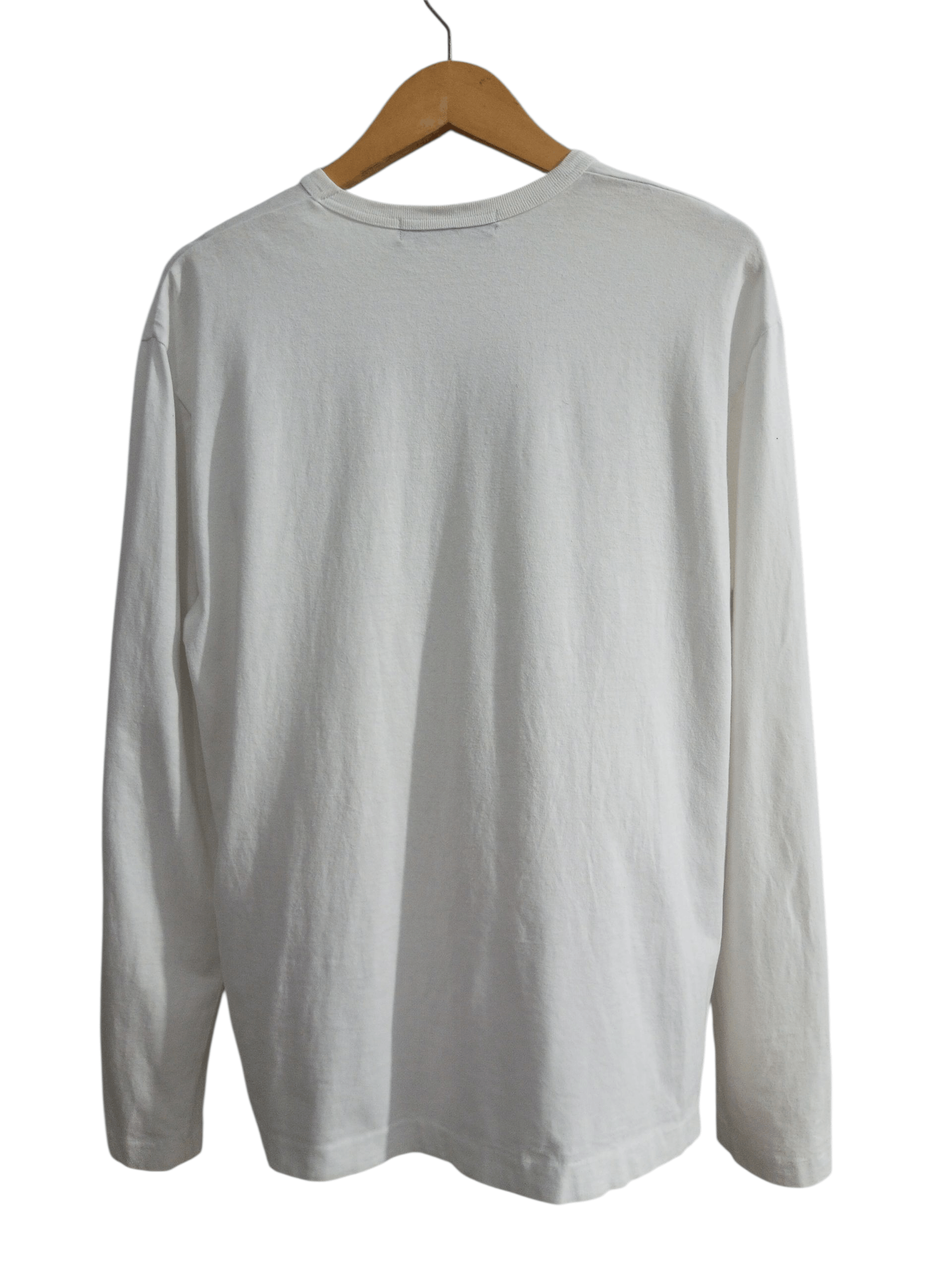 Comme des Garcons Homme Comme des garcons patch black velevet long sleeve t shirt Size US L / EU 52-54 / 3 - 7 Thumbnail