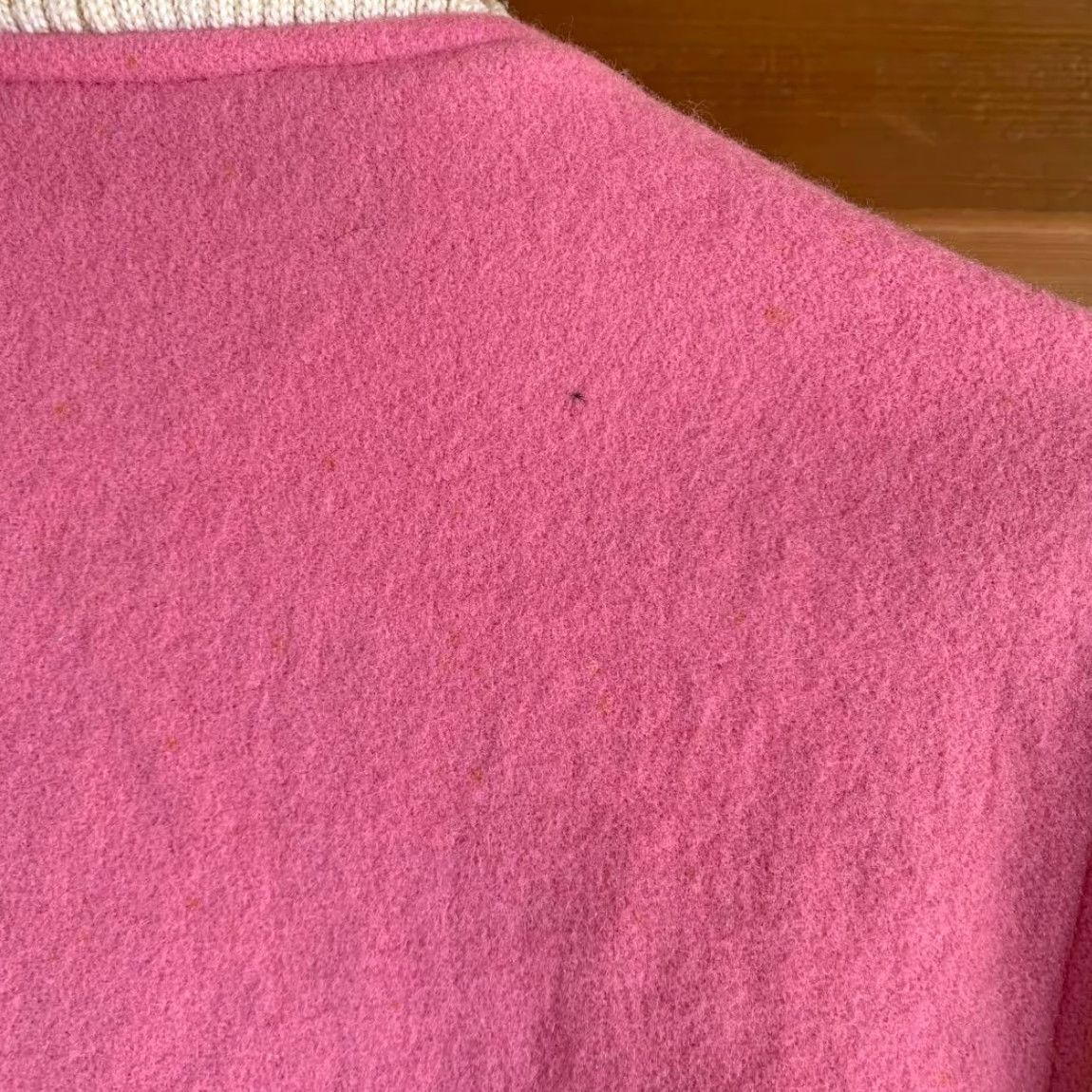 Vintage Courrèges Stadium Jacket Black S Women's Coat Regular Size Pink Damaged stained Italy Courrèges Size S / US 4 / IT 40 - 5 Thumbnail
