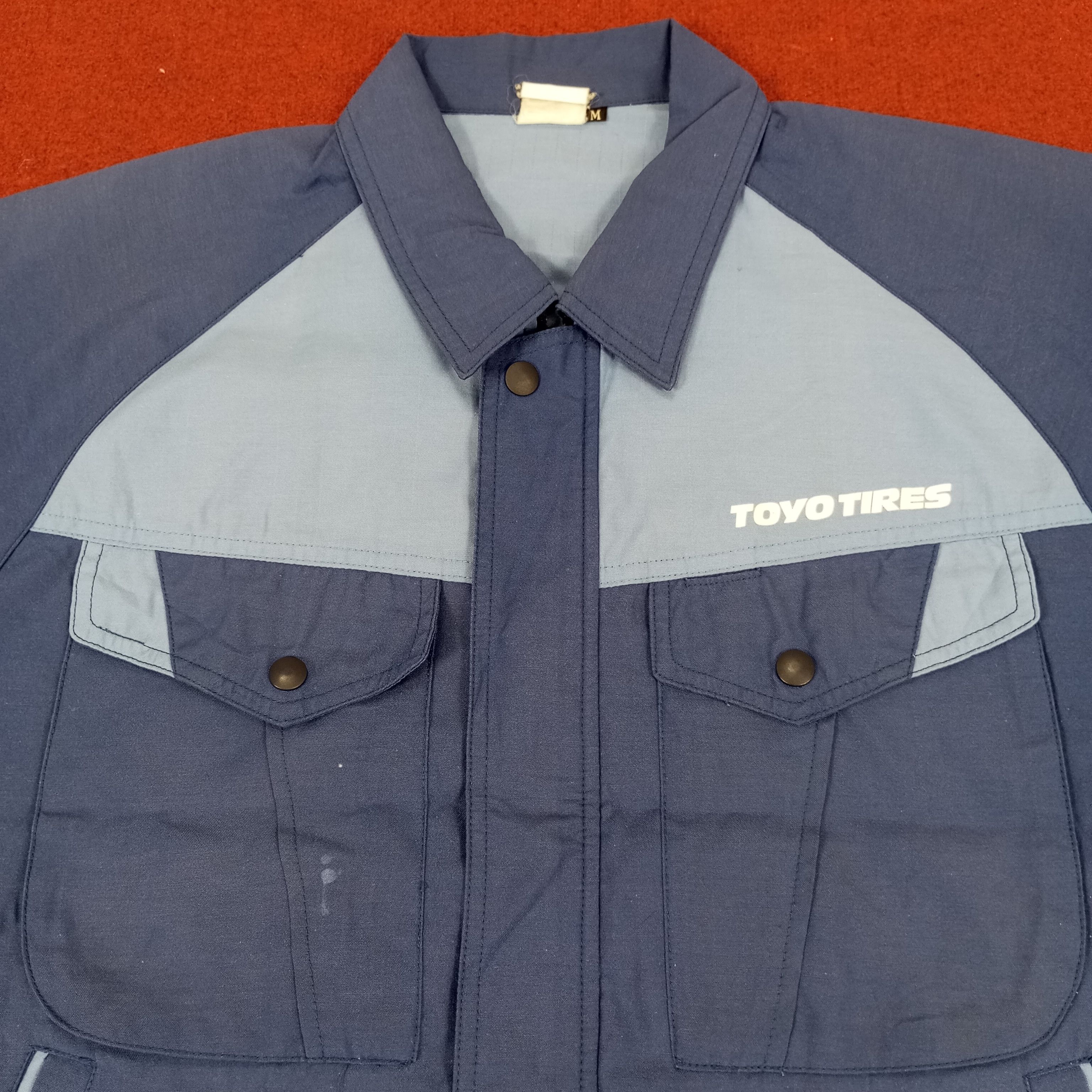 Japanese Brand Toyo Tires Workwear Shirt Jacket Size US M / EU 48-50 / 2 - 4 Thumbnail