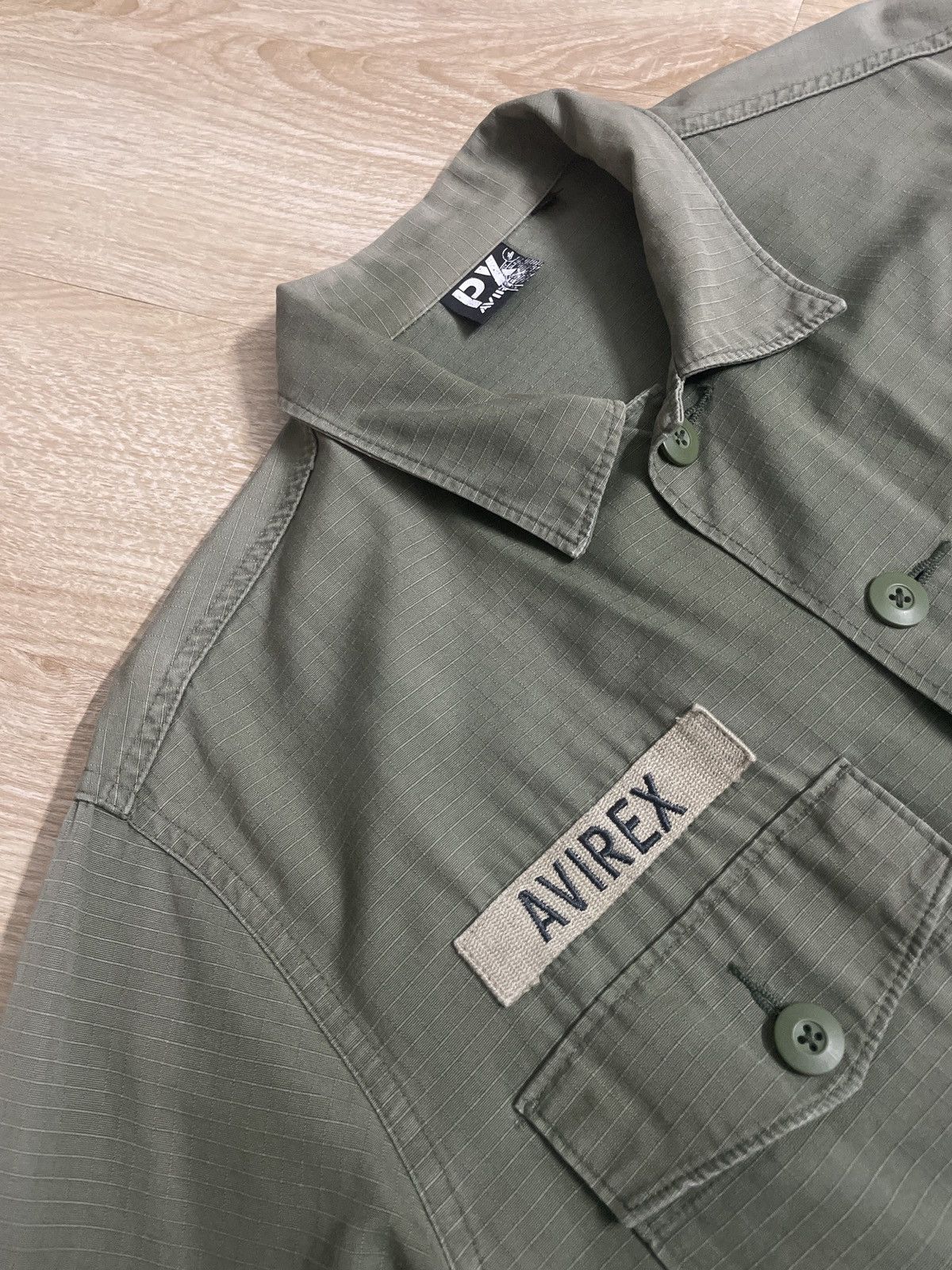 Avirex VINTAGE 90s AVIREX ARMY MILITARY JACKET Size US L / EU 52-54 / 3 - 5 Thumbnail
