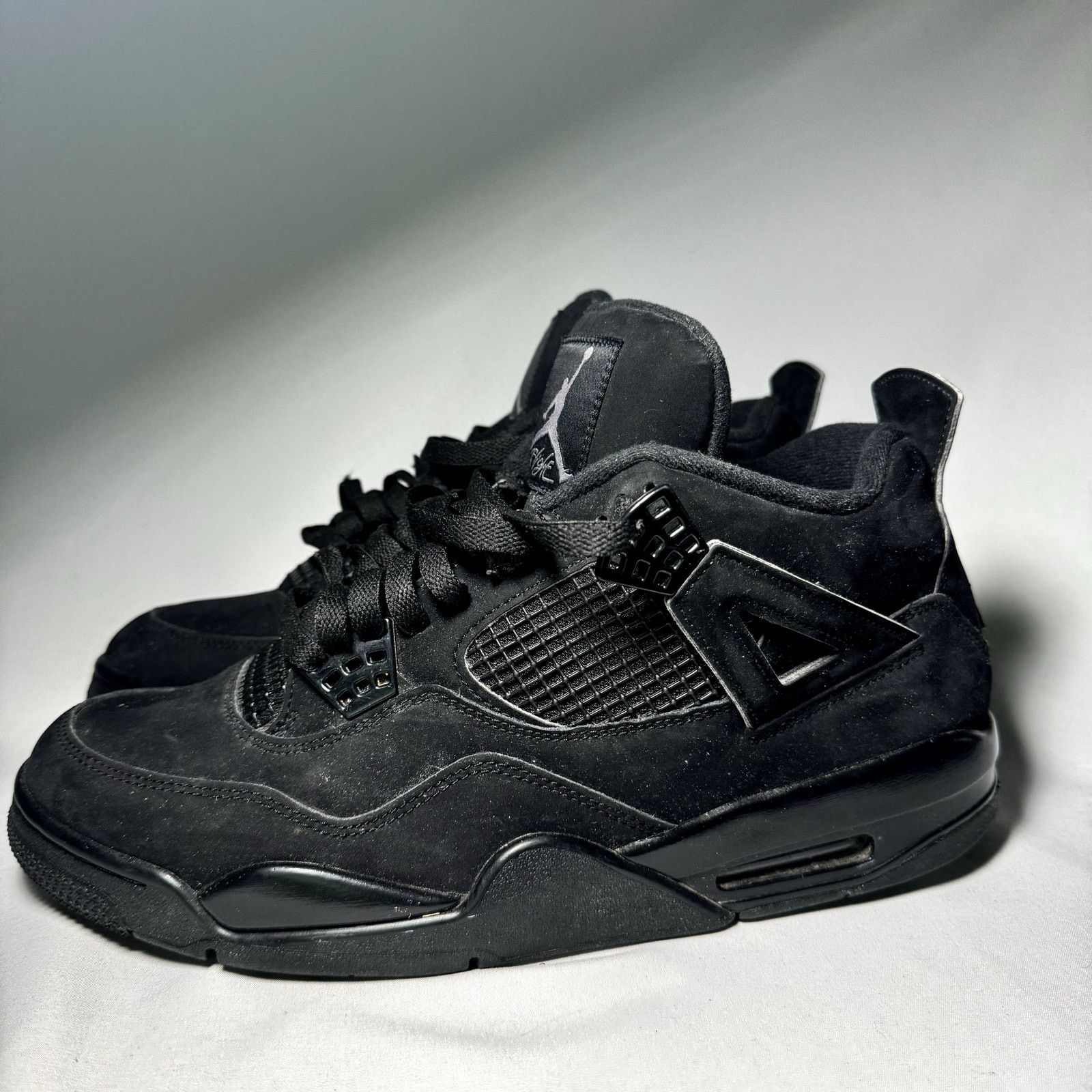 Jordan Brand × Nike Air Jordan 4 Retro Black Cat 2020 Men's Shoes - Size 11.5 Size US 11.5 / EU 44-45 - 8 Thumbnail