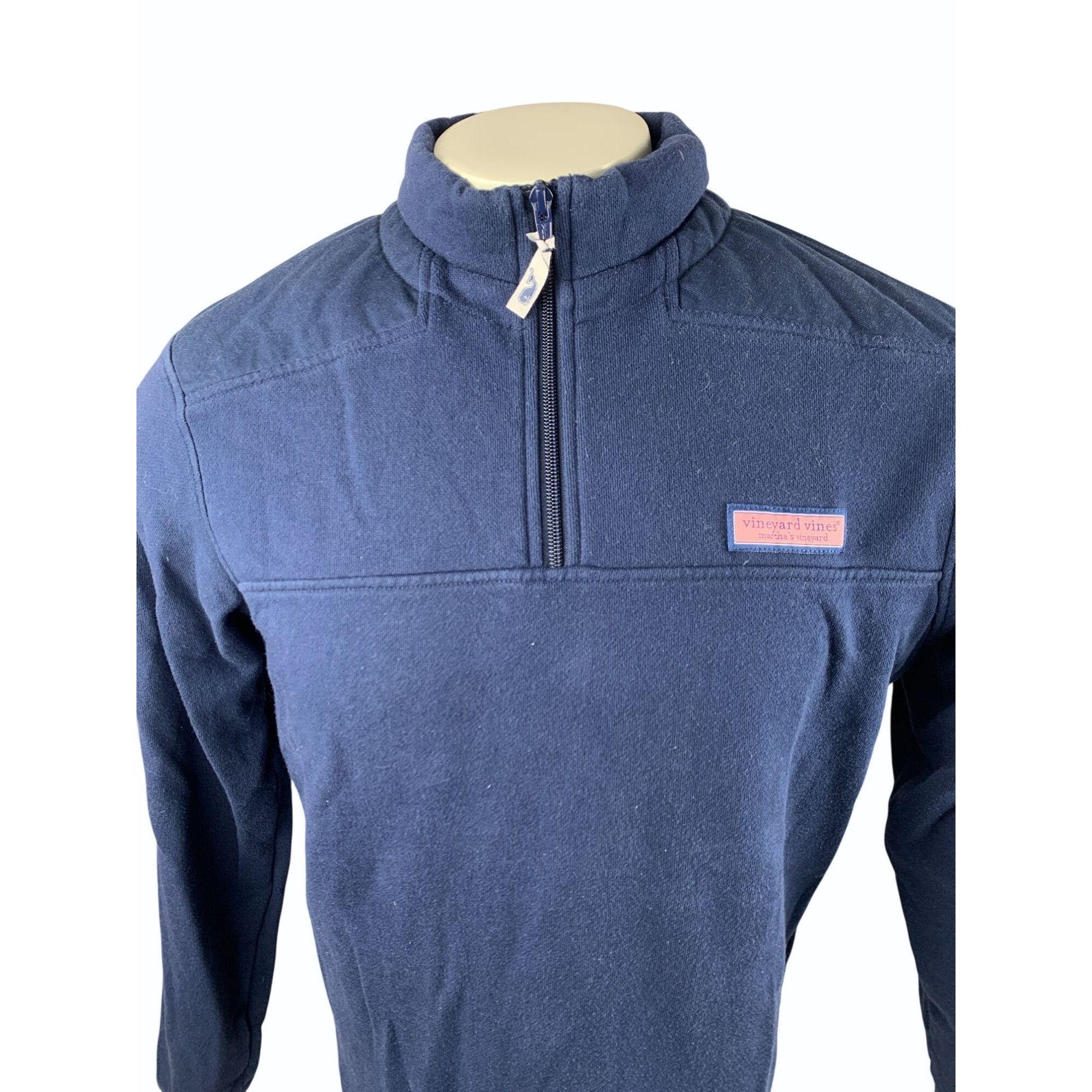 Vineyard Vines Vineyard Vines Mens Small 1/4 Zip Shep Shirt French Terry Size US S / EU 44-46 / 1 - 3 Thumbnail