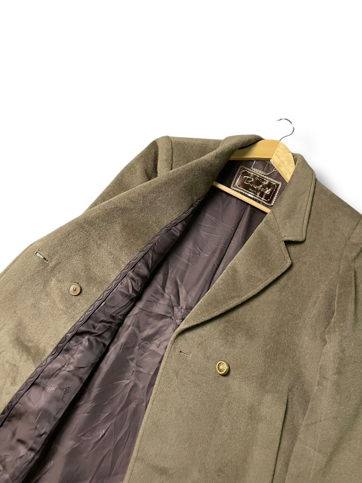 Japanese Brand × Vintage Vintage Bowbell Brand Velvet Double Breasted Coat (65) Size US XS / EU 42 / 0 - 6 Thumbnail