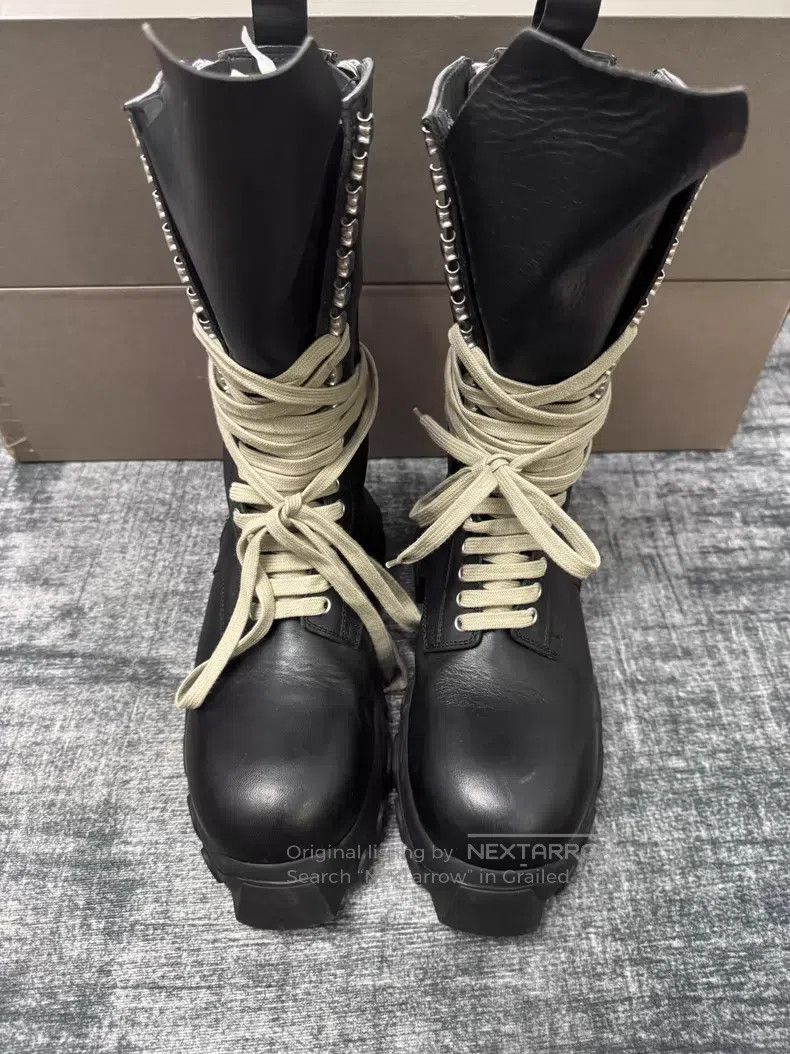 Rick Owens Rick Owens Octopus Strap Military Boots Size US 6 / EU 39 - 2 Thumbnail