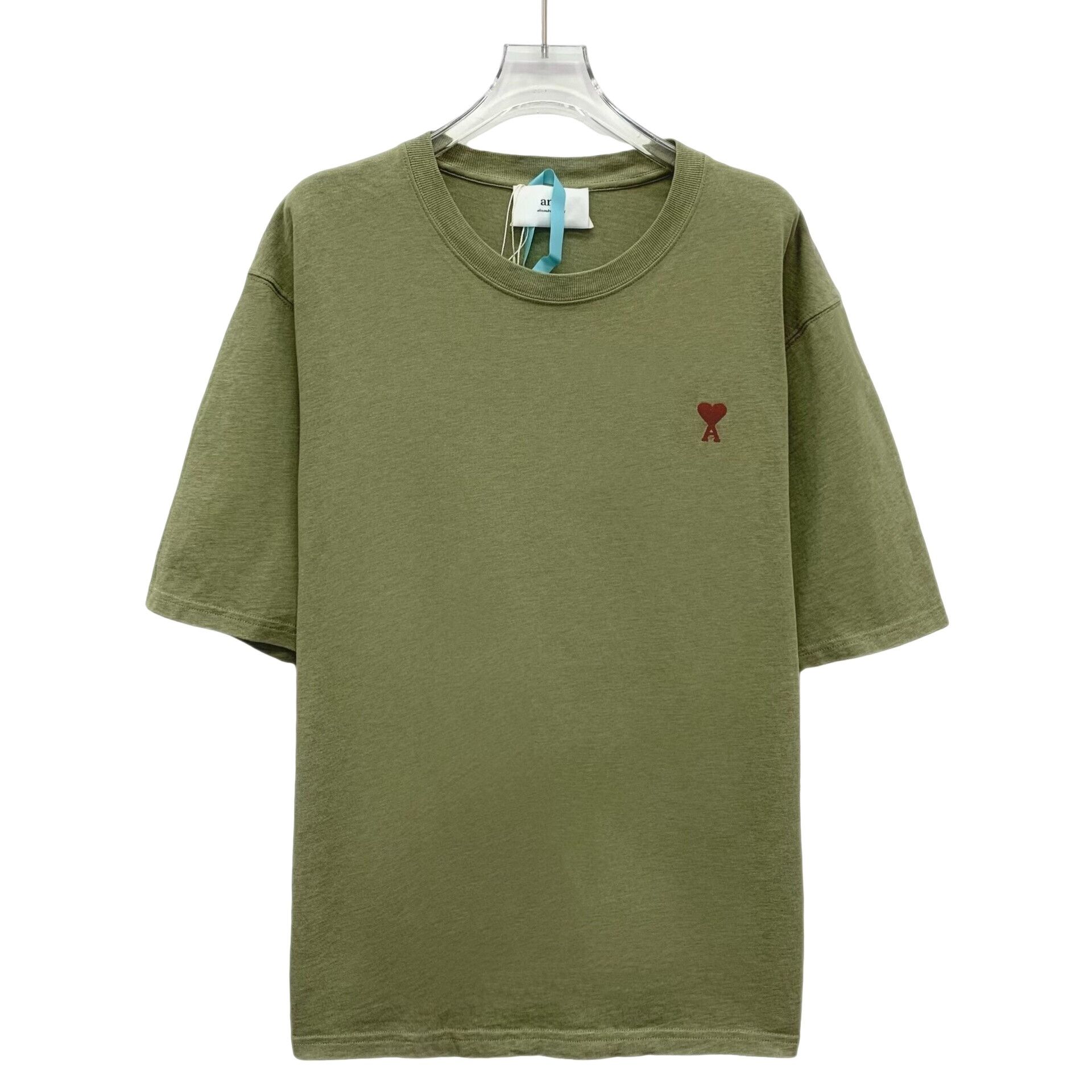 AMI AMI Heart Embroidery T-Shirt US M Size US M / EU 48-50 / 2 - 1 Thumbnail