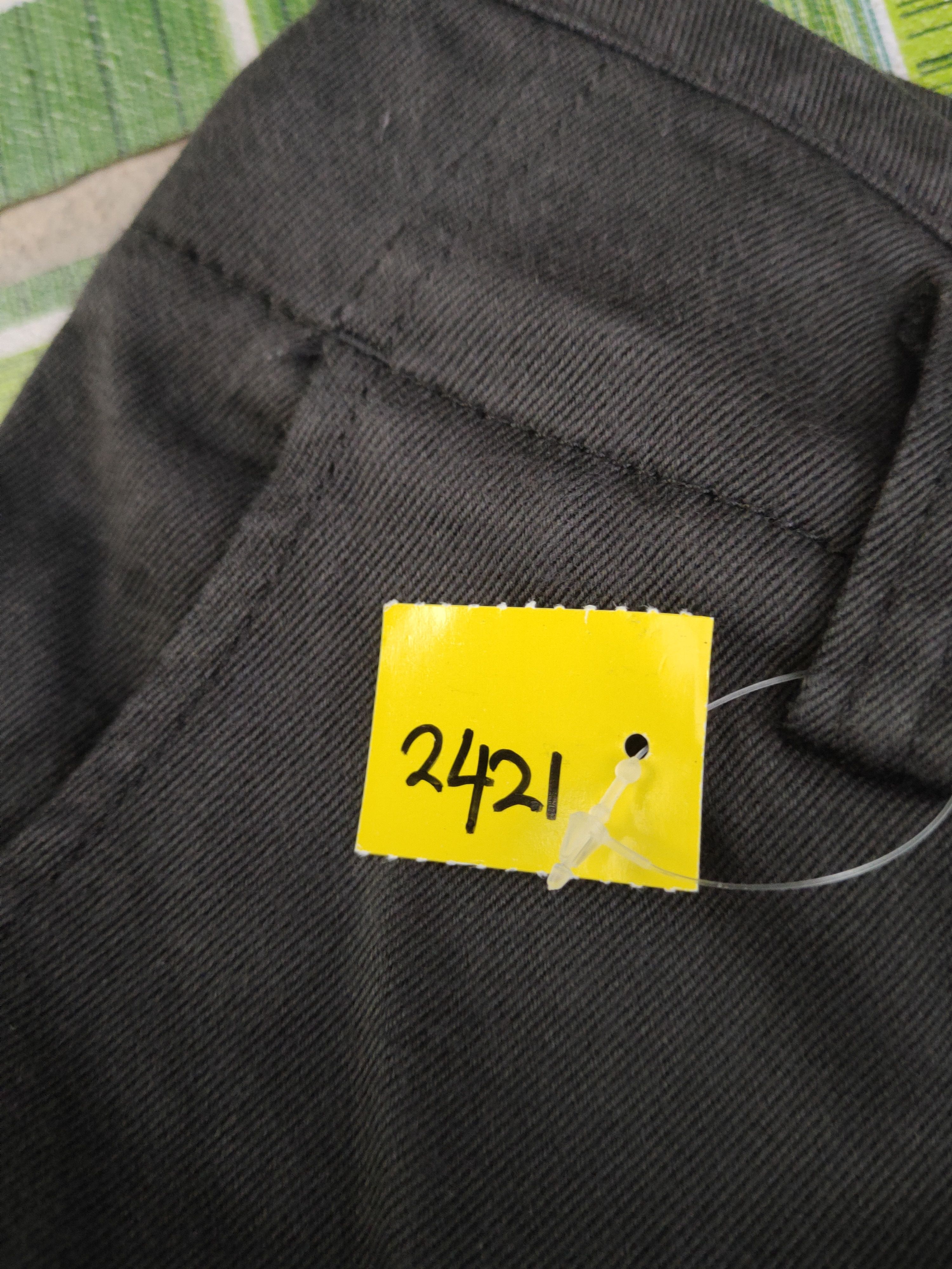 Japanese Brand DL Des Pres Black Multipocket Cargo Pants #2421 Size 26" / US 2 / IT 38 - 16 Thumbnail