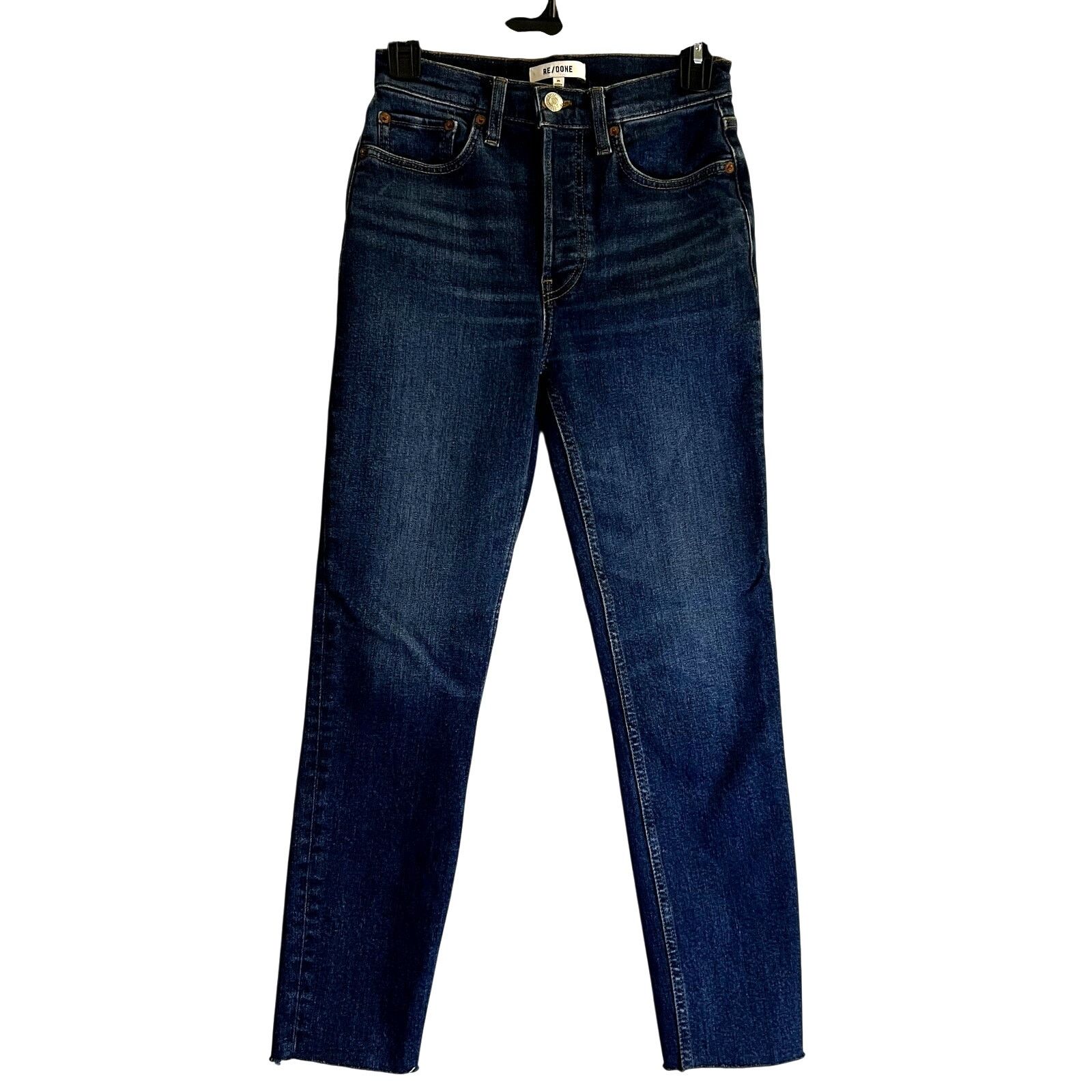 RE/DONE Re/done 70s cropped high rise jeans blue size 25 New Size 25" / US 0 / IT 36 - 1 Thumbnail