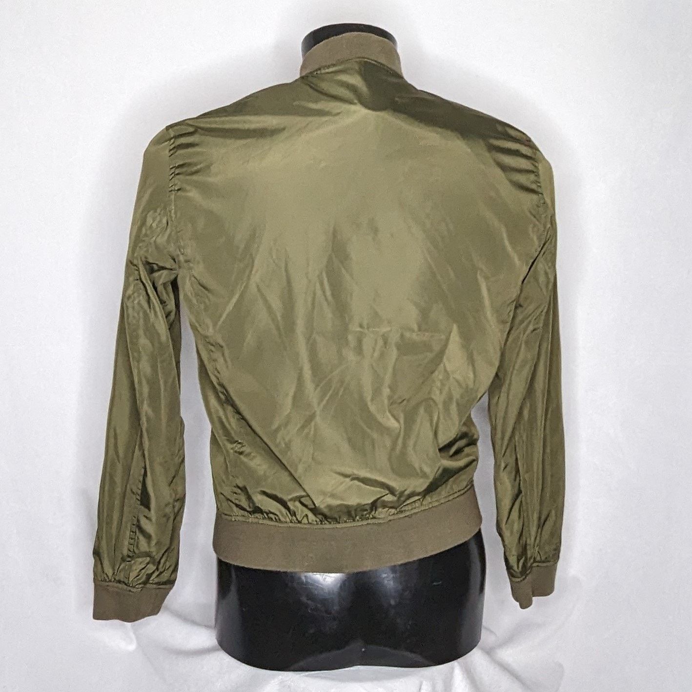 American Eagle Outfitters American Eagle Men's Bomber Jacket for Men Small Green Size US S / EU 44-46 / 1 - 3 Thumbnail