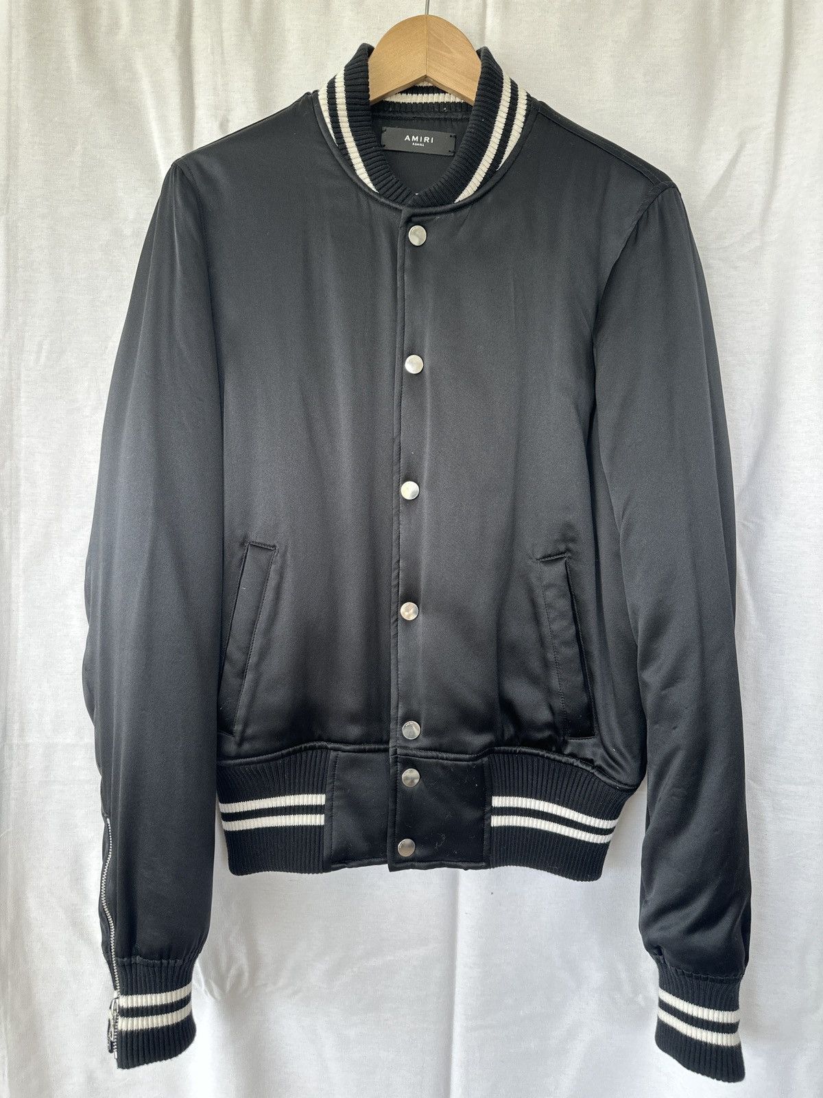 Amiri Amiri Silk Bomber Size US S / EU 44-46 / 1 - 1 Thumbnail