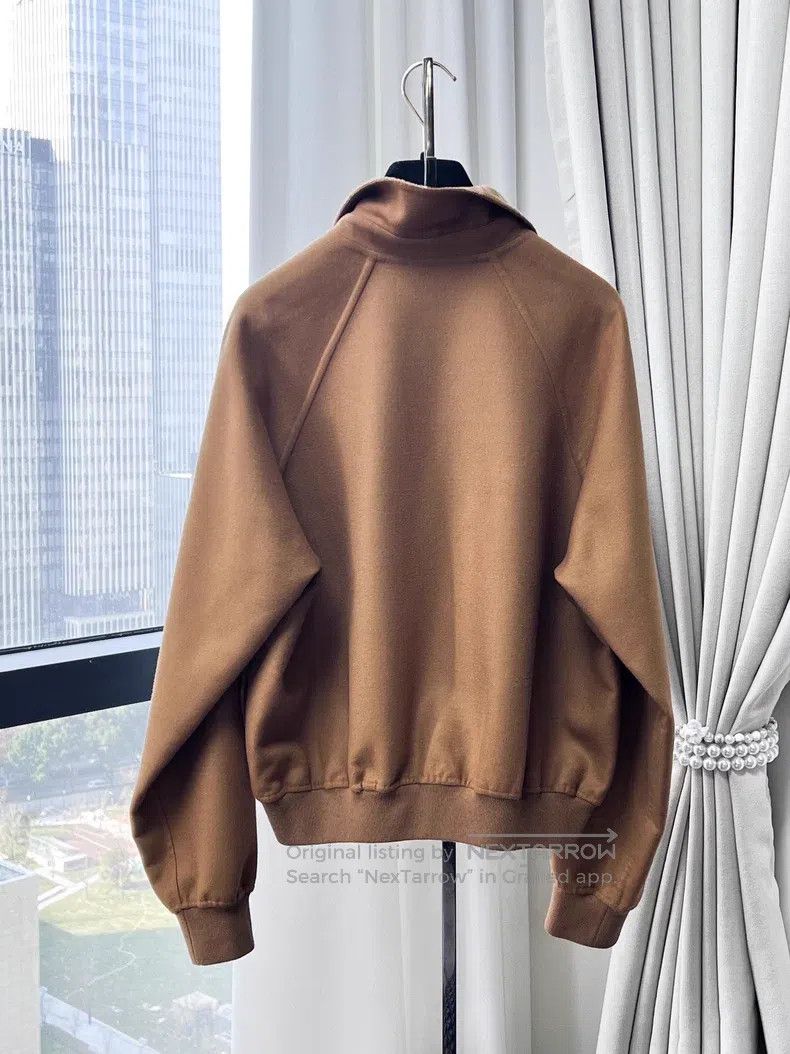 Hermes Hermes Brown Pig Nose Full-print Two-sided Wear Cashmere L Size S / US 4 / IT 40 - 3 Thumbnail