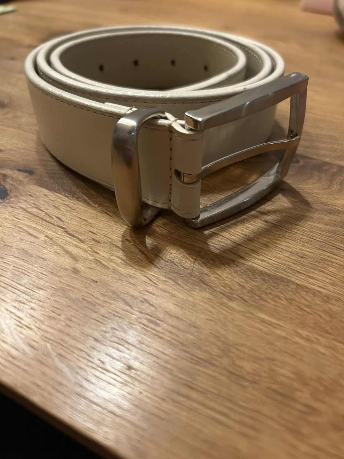 Vuja De TYLER CLASSIC LEATHER BELT IN UOVO | Grailed