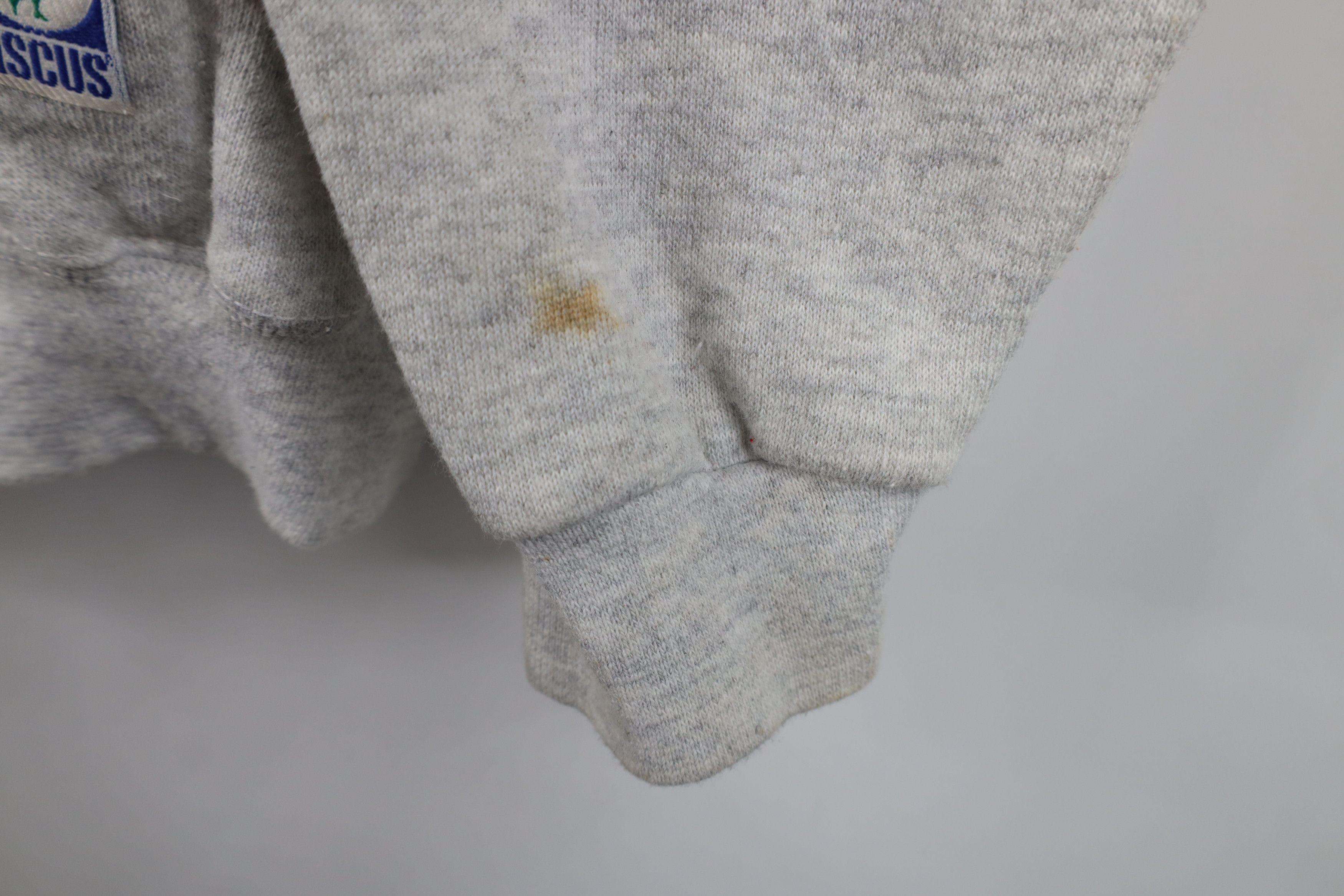 Vintage Vintage 90s Streetwear Hoodie Sweatshirt Heather Gray USA Size US L / EU 52-54 / 3 - 4 Thumbnail