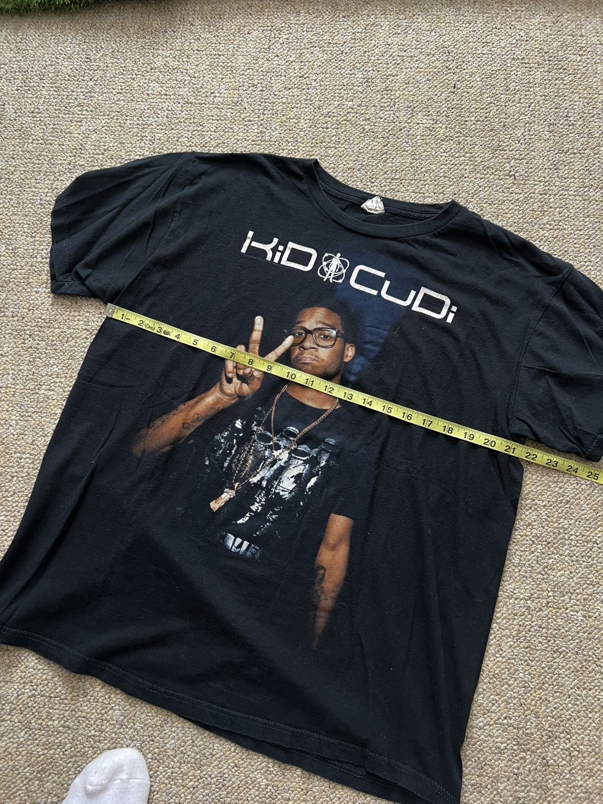 Band Tees 2010 KID CUDI TOUR TEE Y2K 2000s Size US XL / EU 56 / 4 - 6 Thumbnail