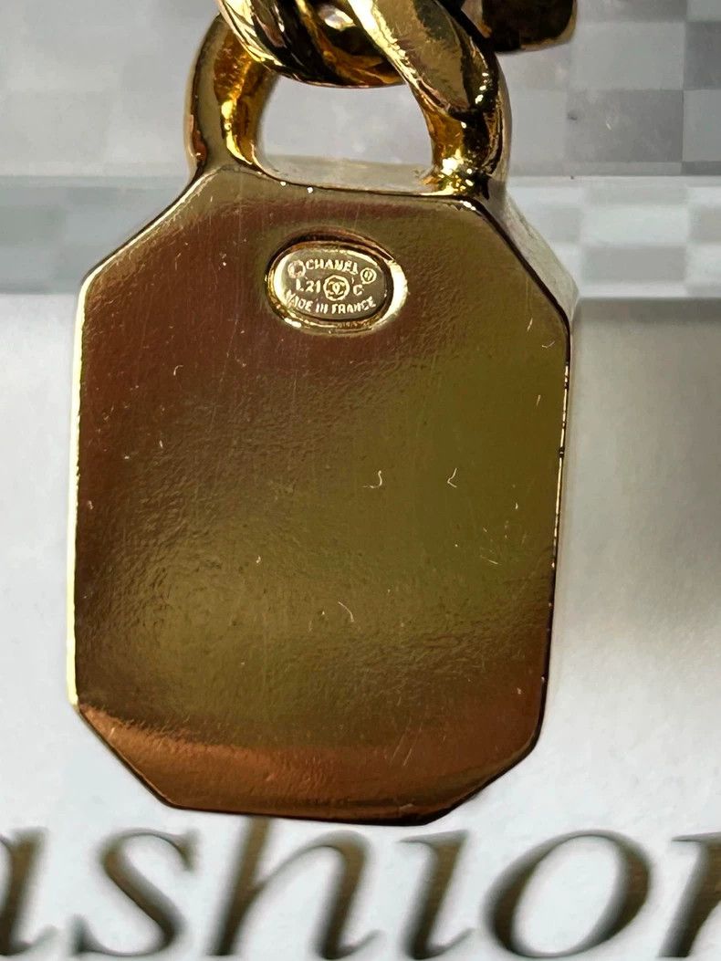 Chanel Chanel Double c square drill earrings Size ONE SIZE - 7 Thumbnail