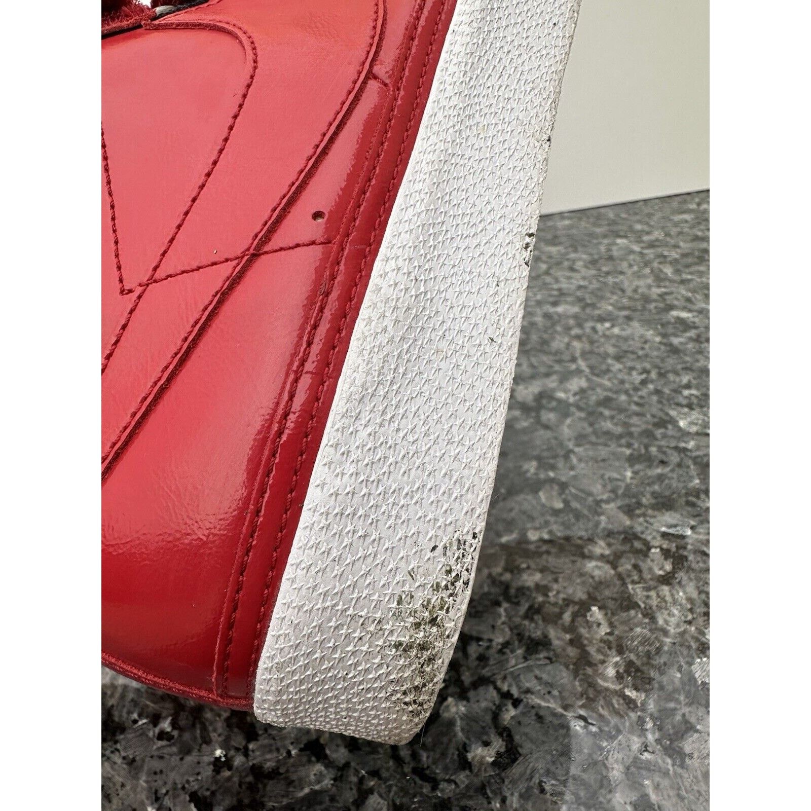 Nike 2009 Nike Blazer AC High Varsity Red Enamel Men’s SZ 11 Size US 11 / EU 44 - 7 Thumbnail