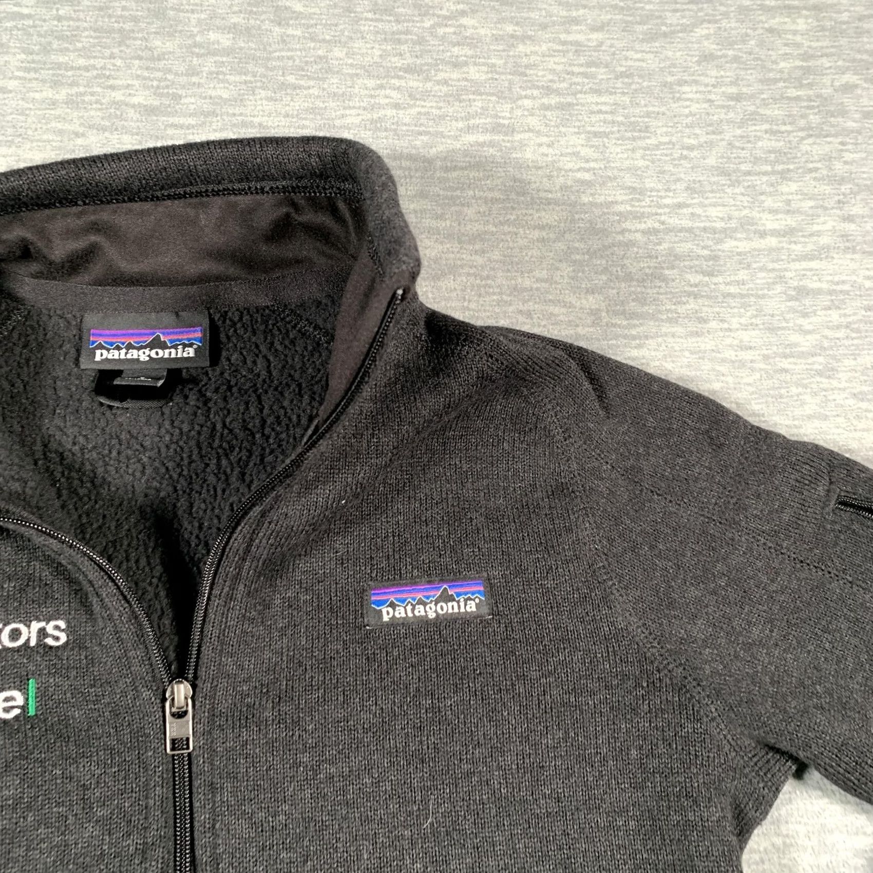 Patagonia Patagonia Pullover Womens Small Black Heather Better Sweater Quarter Zip Fleece Size S / US 4 / IT 40 - 4 Thumbnail