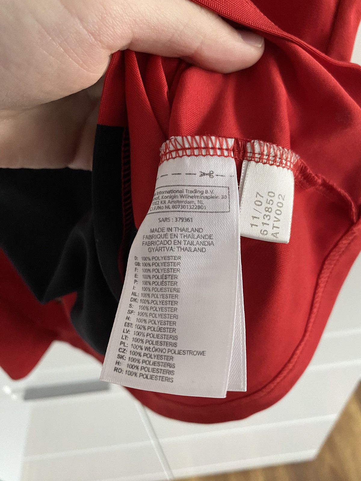 Adidas T-Shirt Adidas Deutscher 07/08 Jersey,Blockcore Size US L / EU 52-54 / 3 - 5 Thumbnail
