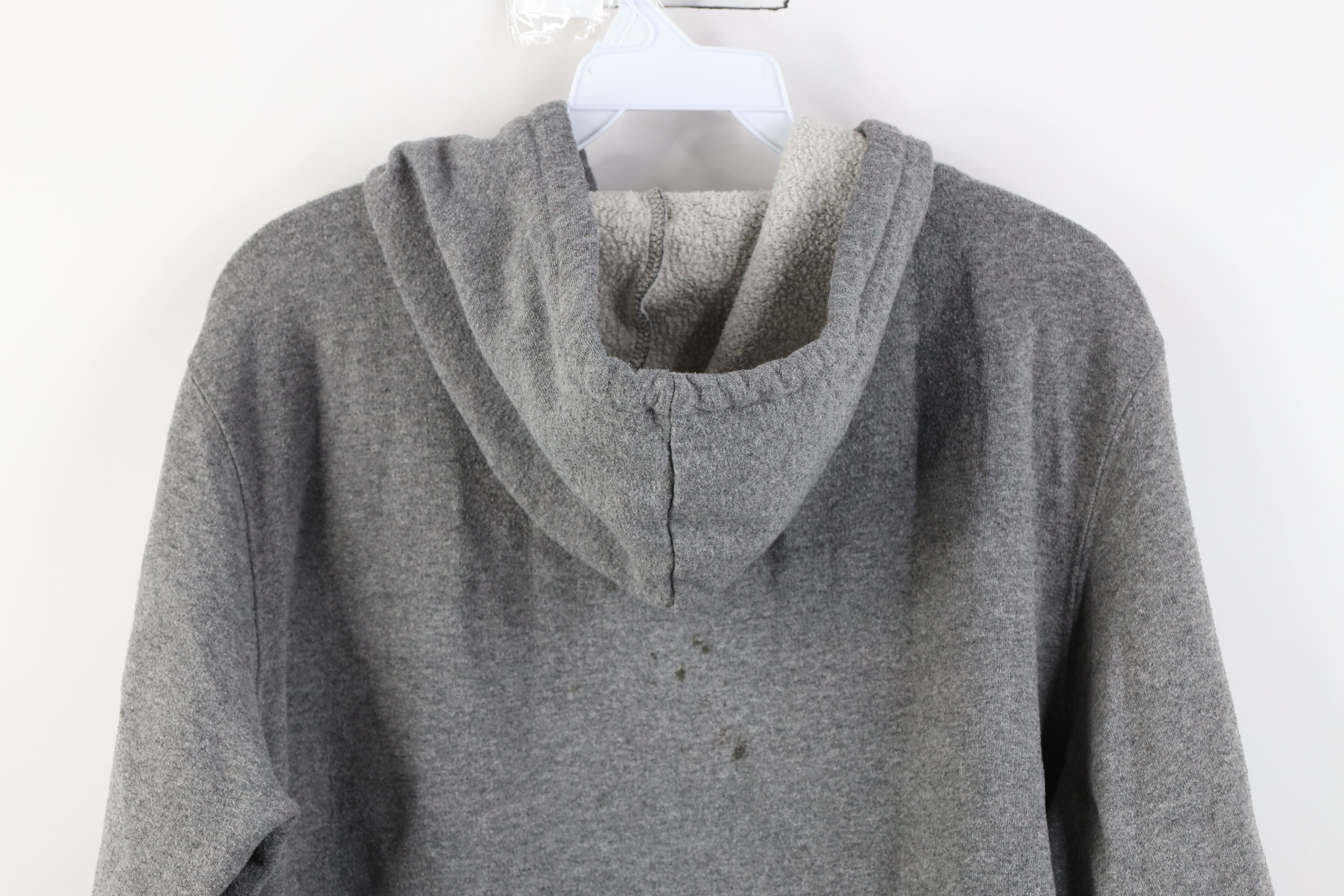 Aeropostale Vintage 90s Y2K Aeropostale Babydoll Cropped Hoodie Gray Size L / US 10 / IT 46 - 11 Thumbnail