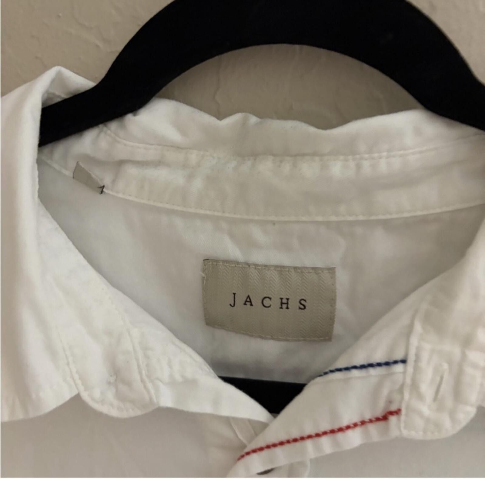 Michael Jackson Jachs Classic White Shirt with Subtle Accents Size M / US 6-8 / IT 42-44 - 2 Thumbnail