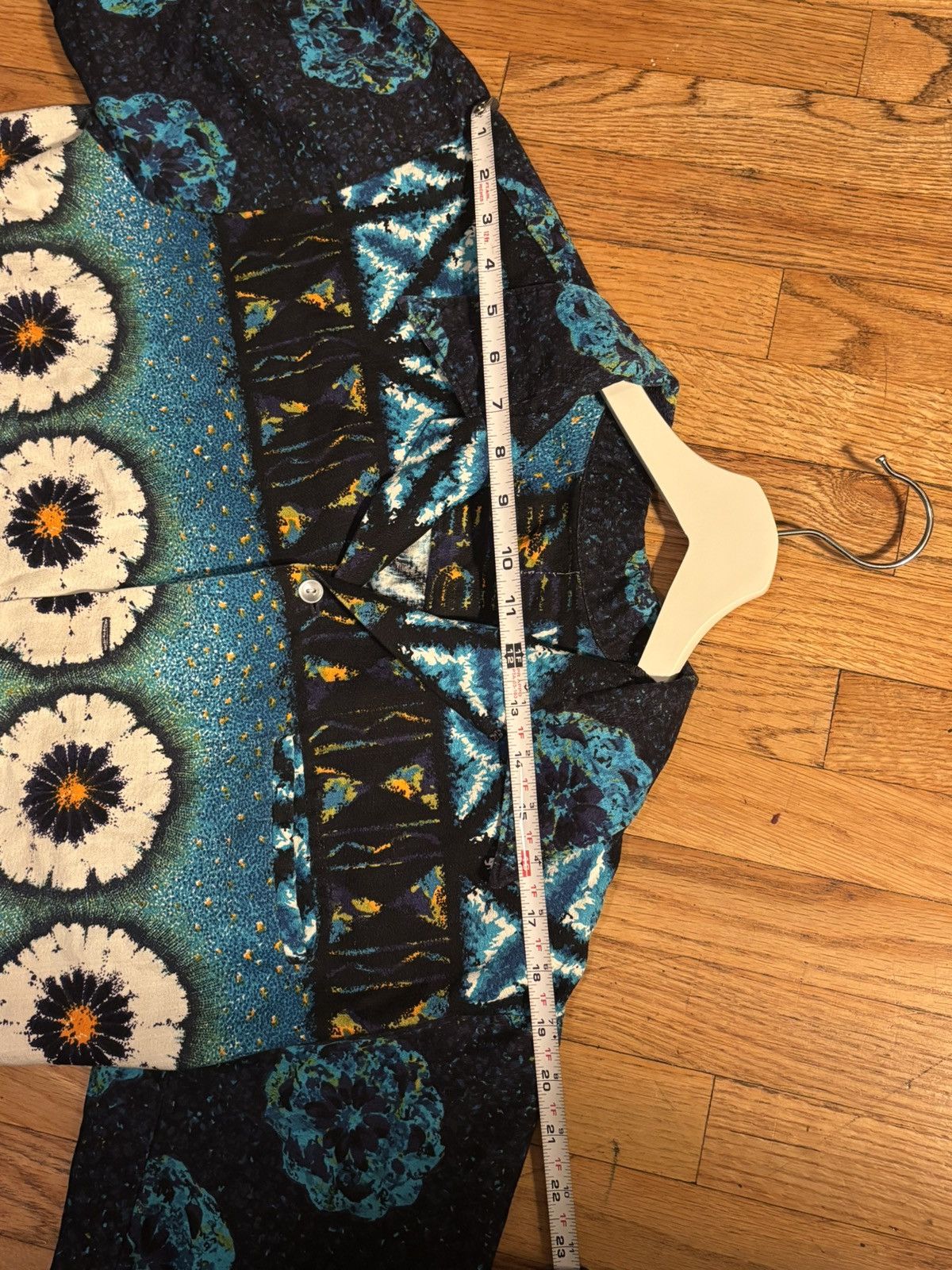 Vintage RARE 1960s Kai Nani Floral Hawaiian Surf Shirt Size Large Size US L / EU 52-54 / 3 - 5 Thumbnail