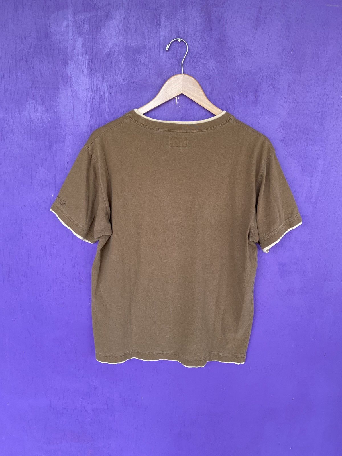 Levi's Vintage 00s Levis clothing essential double neck tee Size US L / EU 52-54 / 3 - 2 Thumbnail