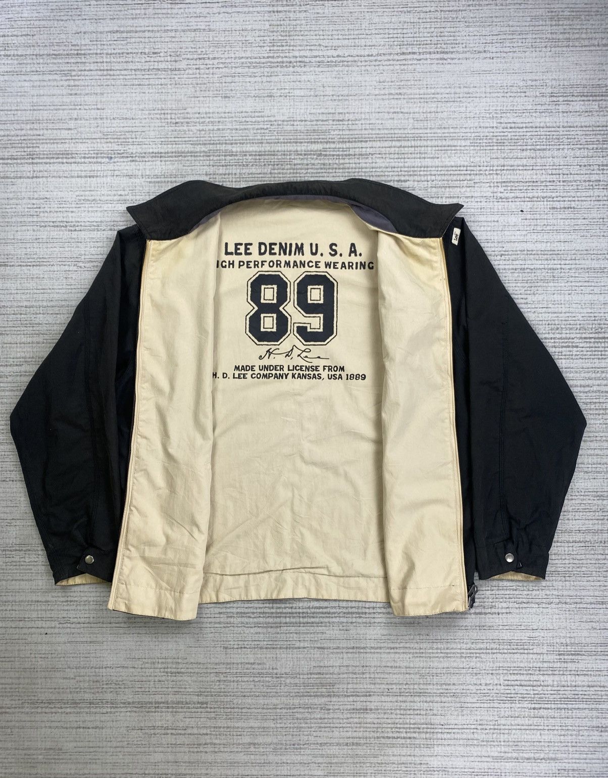 Japanese Brand × Lee × Vintage Vintage 90s LEE DENIM USA Reversible Jacket Size US XL / EU 56 / 4 - 4 Thumbnail