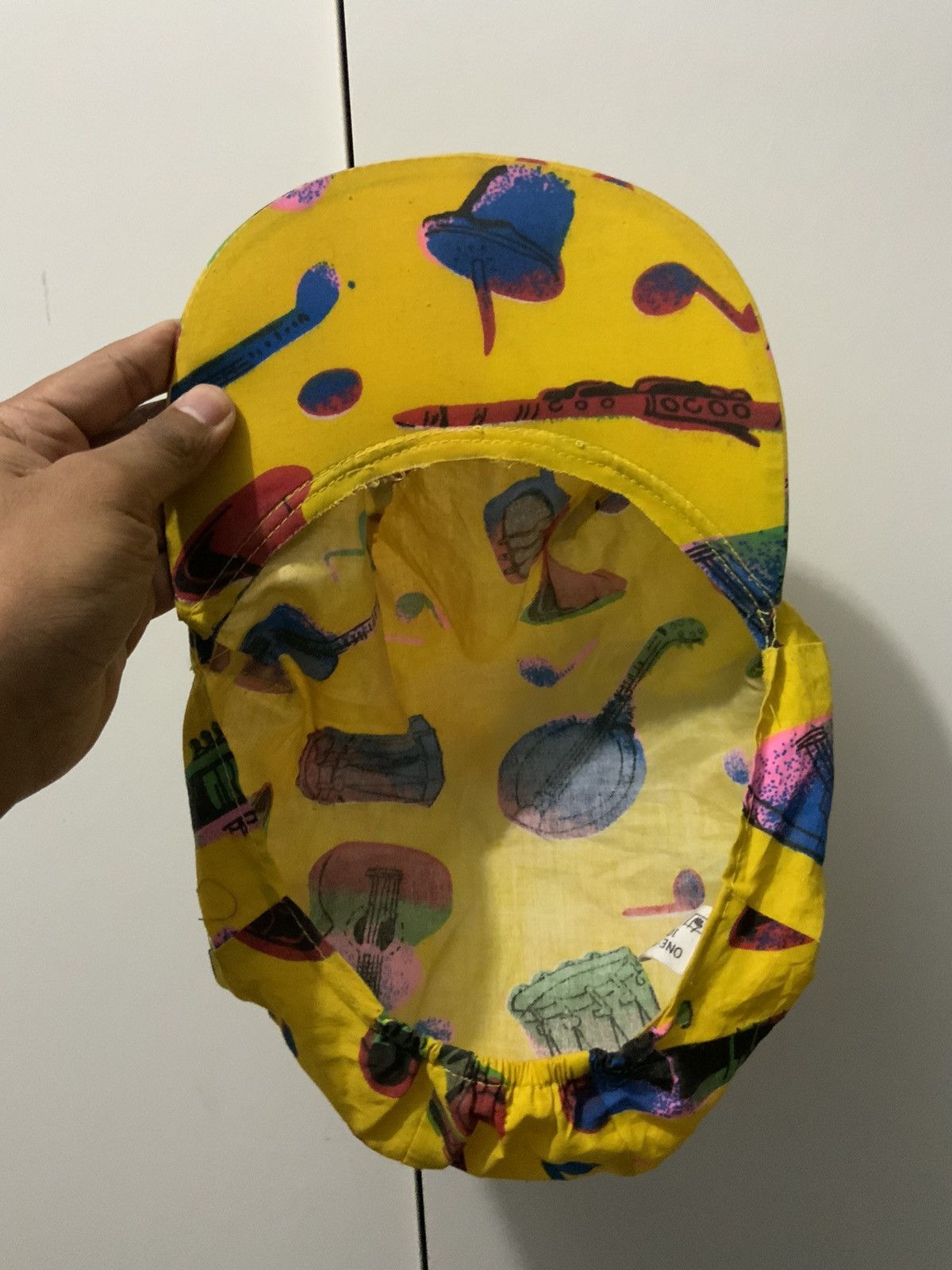Unsound Rags Guitar Musicia Full Printed Newsboy Cap Size ONE SIZE - 7 Thumbnail