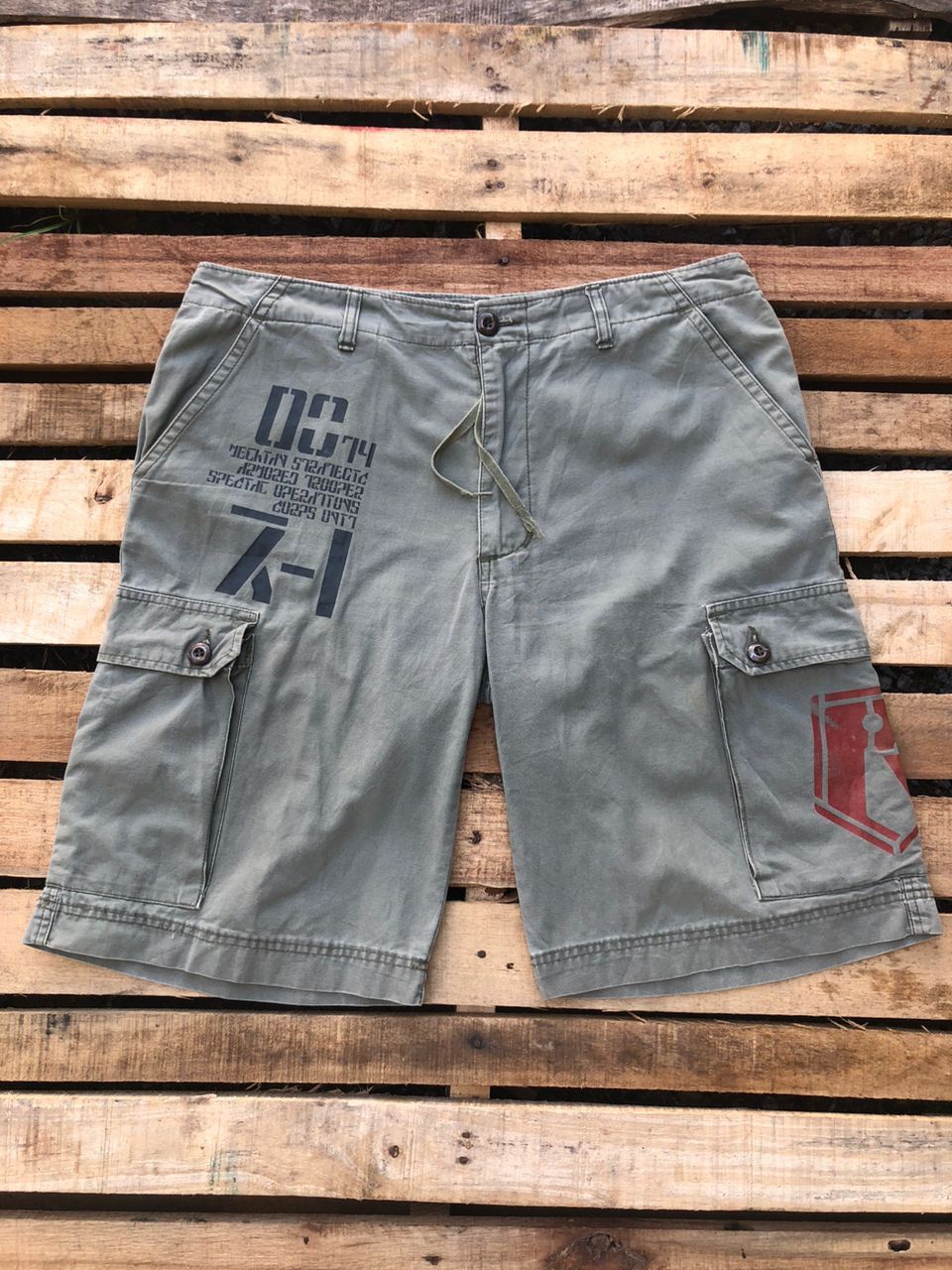 Anime Vintage Military X Anime "Armored Trooper Votoms" Cargo Pant Size US 36 / EU 52 - 1 Thumbnail