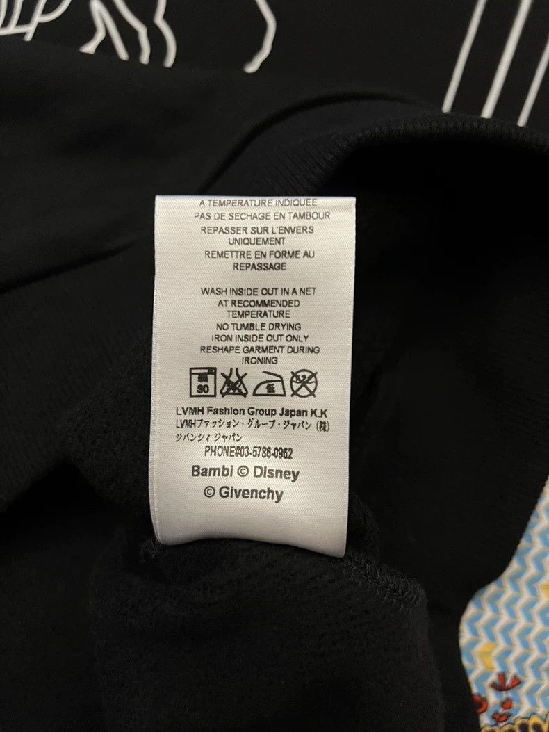 Givenchy Givenchy Brand New Sketch Deer Hoodie Size US S / EU 44-46 / 1 - 6 Thumbnail