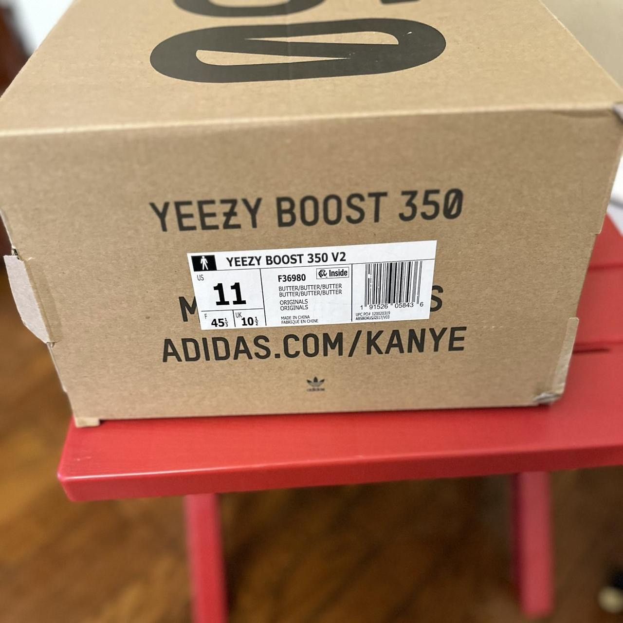 Yeezy YEEZY BOOST 350 V2 BUTTER Men's Sneakers Size US 11 / EU 44 - 8 Thumbnail