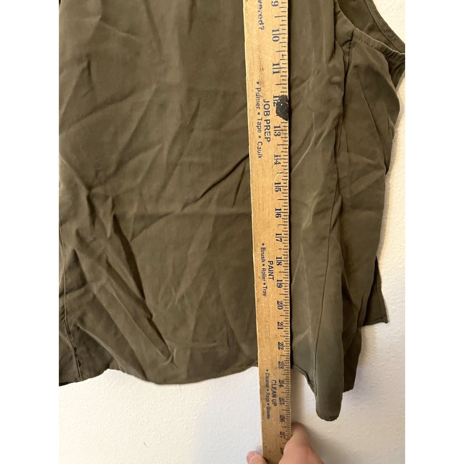 Vintage VINTAGE Cache Motto Vest Women Small Tencel Brown Green Casual Fall 2020s Size S / US 4 / IT 40 - 4 Thumbnail