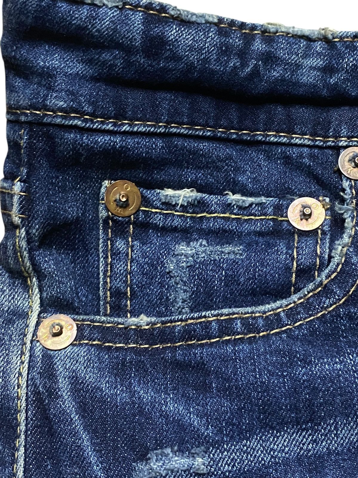 Other Vintage Westwood Thunder Wash Distressed Skinny Jeans Size US 28 / EU 44 - 9 Thumbnail