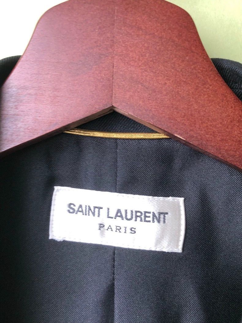 Yves Saint Laurent black blazer from saint laurent 2018 Size US S / EU 44-46 / 1 - 1 Thumbnail