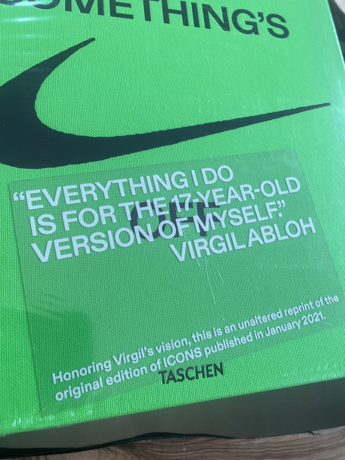 Nike × Off-White Virgil Abloh. Nike. ICONS Coffee Table Book Size ONE SIZE - 3 Thumbnail
