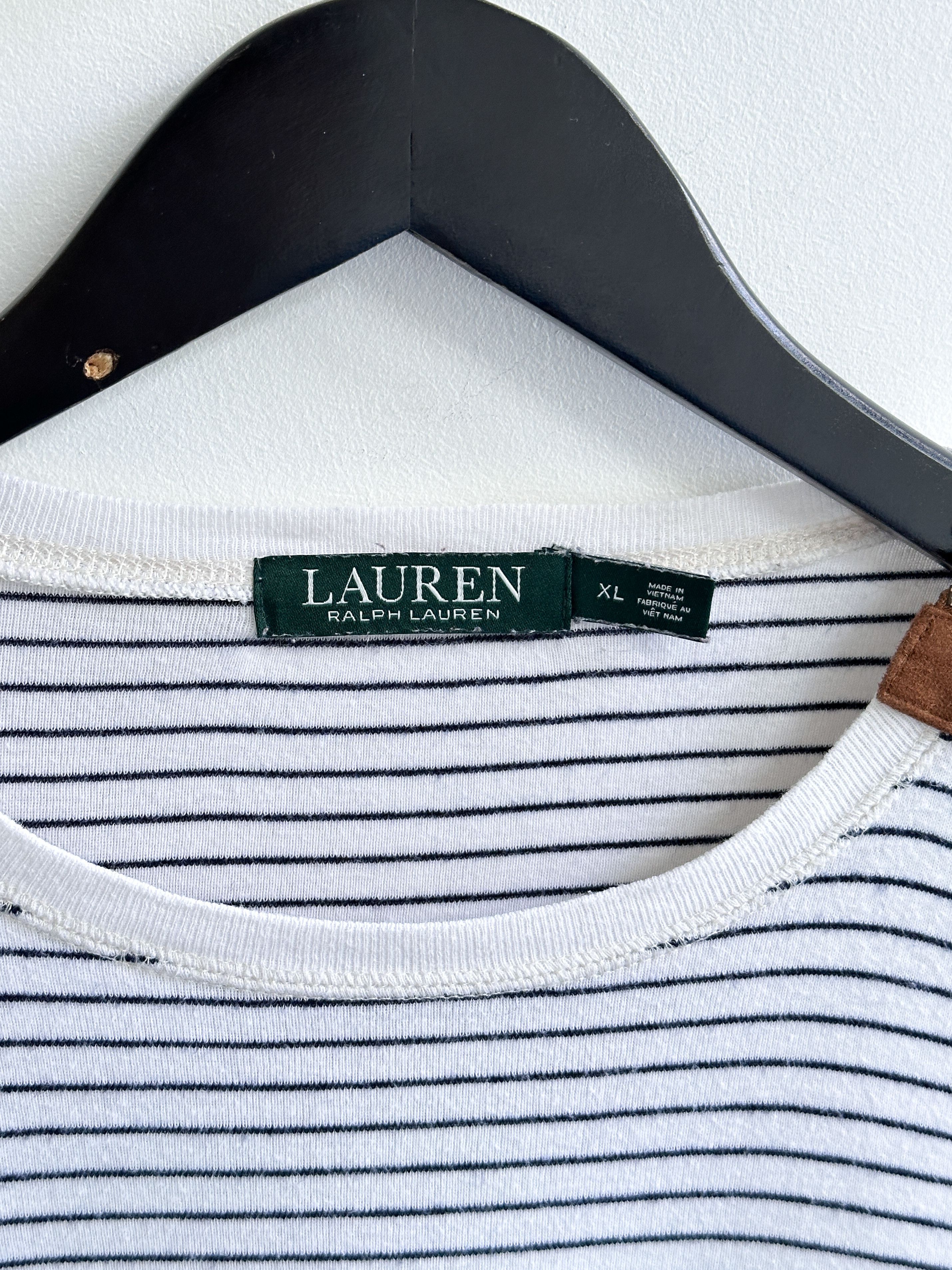 Lauren Ralph Lauren Lauren Ralph Lauren Striped Longsleeve Jumper Sweater Size XL / US 12-14 / IT 48-50 - 6 Thumbnail