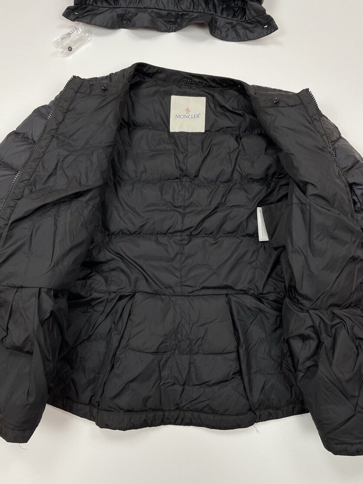 Moncler Moncler Down Jacket Women Puffer Scarf Black Size 1 Size S / US 4 / IT 40 - 7 Thumbnail