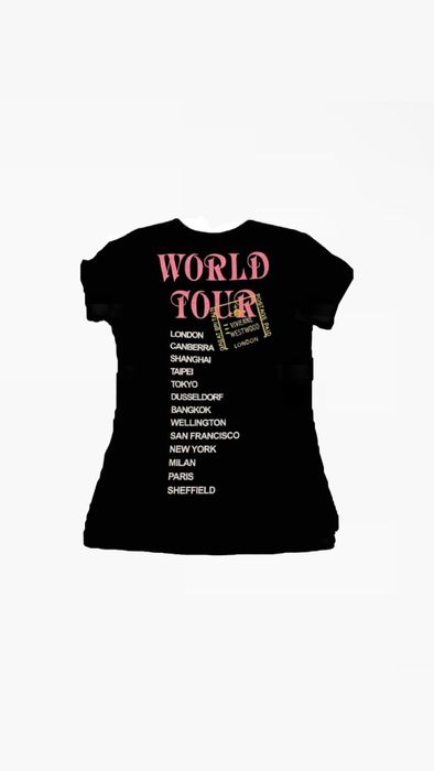 Vivienne Westwood Vivienne Westwood WORLD TOUR lip print T-shirt
