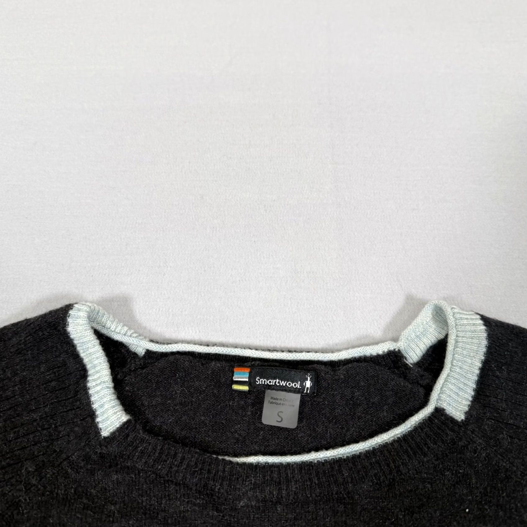 Smartwool SmartWool Sweater Womens Small Gray Bell Sleeve Pullover Crew Neck Knit Merino Wool Shirt 90s Winter Casual Womens Size S Regular Pullover Knit Top Size S / US 4 / IT 40 - 3 Thumbnail