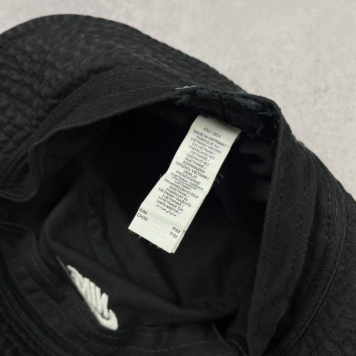Nike Nike swoosh y2k faded bucket hat panama Size ONE SIZE - 6 Thumbnail