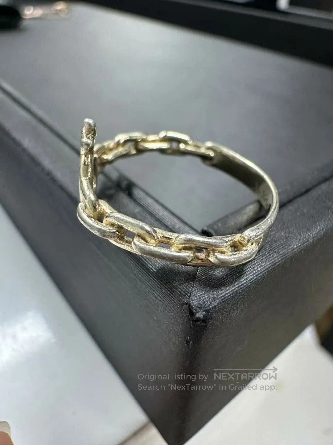 Vivienne Westwood Vivienne Westwood Chain Saturn Ring. Size ONE SIZE - 3 Thumbnail