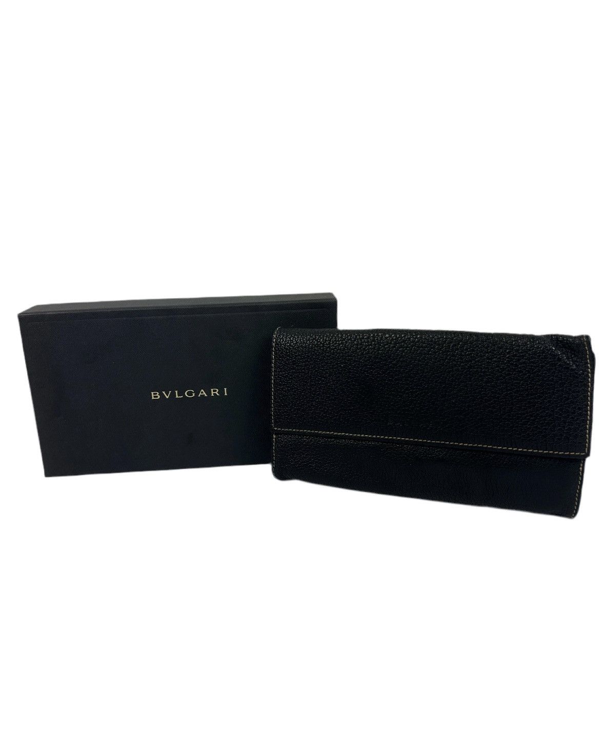 Bvlgari Bvlgari Leather Long Wallet Size ONE SIZE - 1 Thumbnail