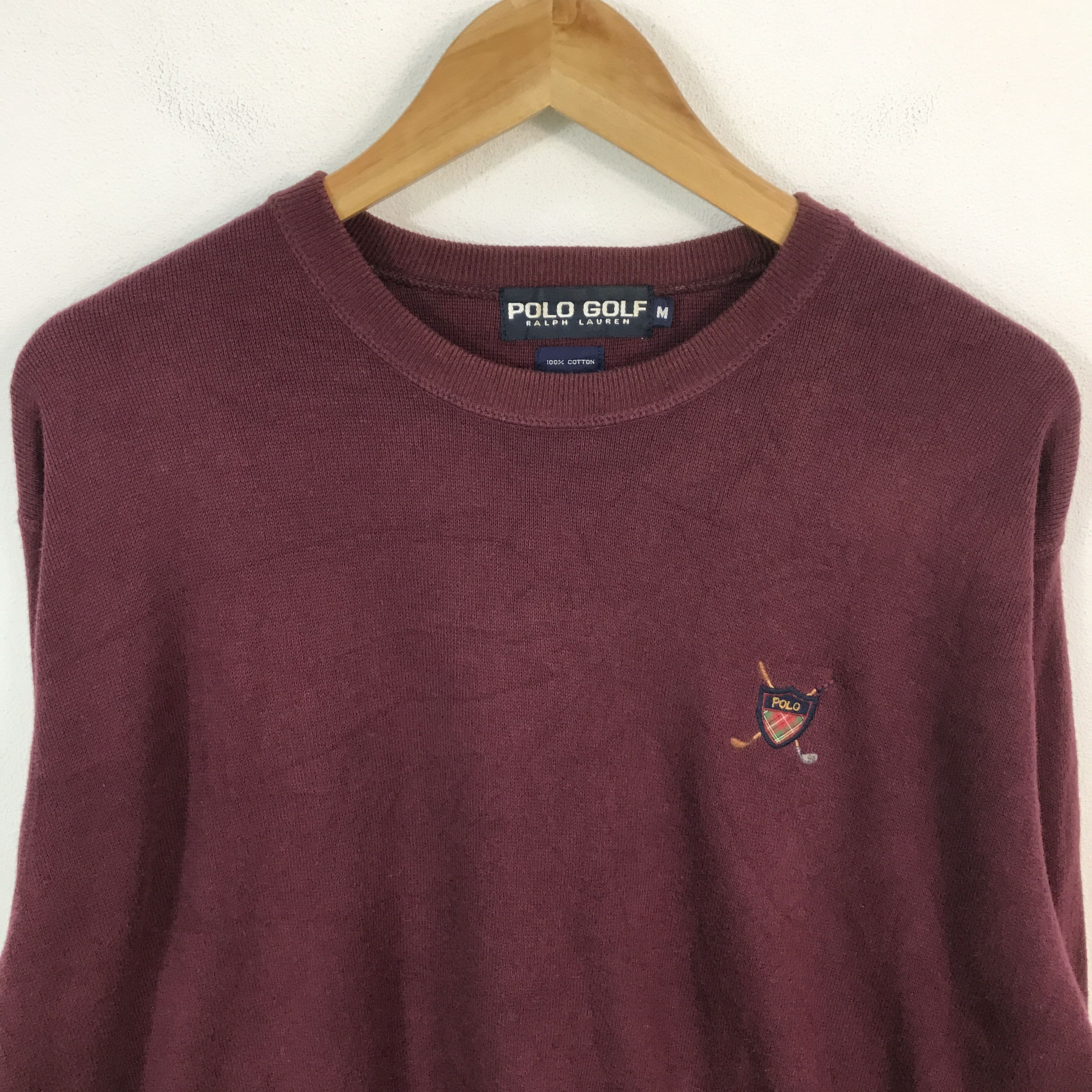 Polo Ralph Lauren × Vintage Polo Golf Ralph Lauren Sweatshirt Size US M / EU 48-50 / 2 - 3 Thumbnail