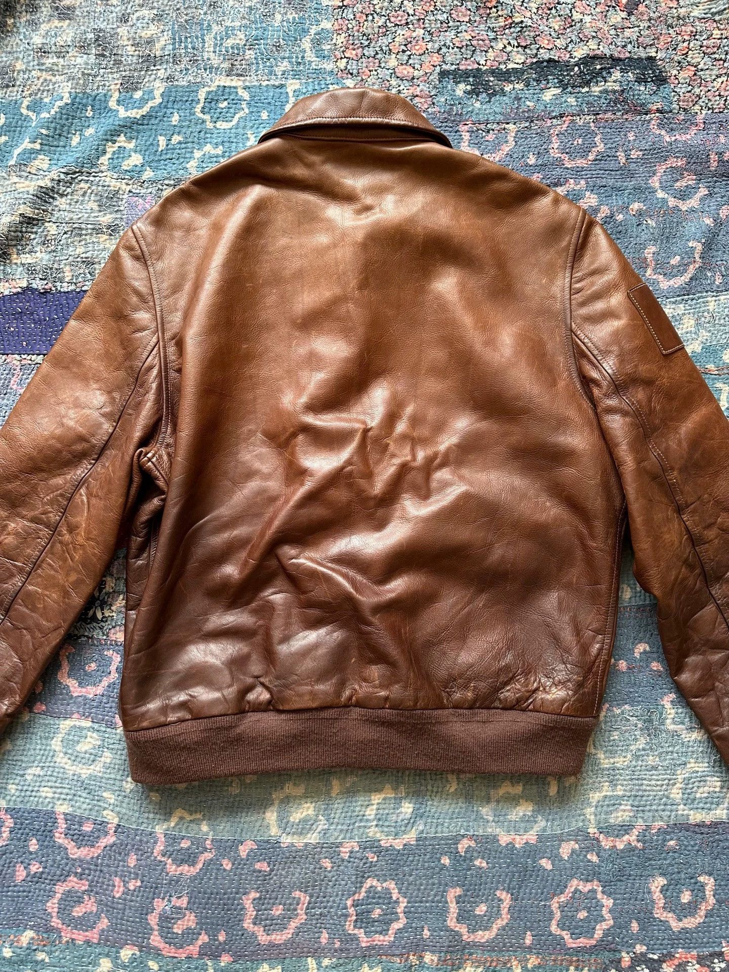 Polo Ralph Lauren Polo Ralph Lauren A2 Distressed Leather Jacket M Size US M / EU 48-50 / 2 - 2 Thumbnail