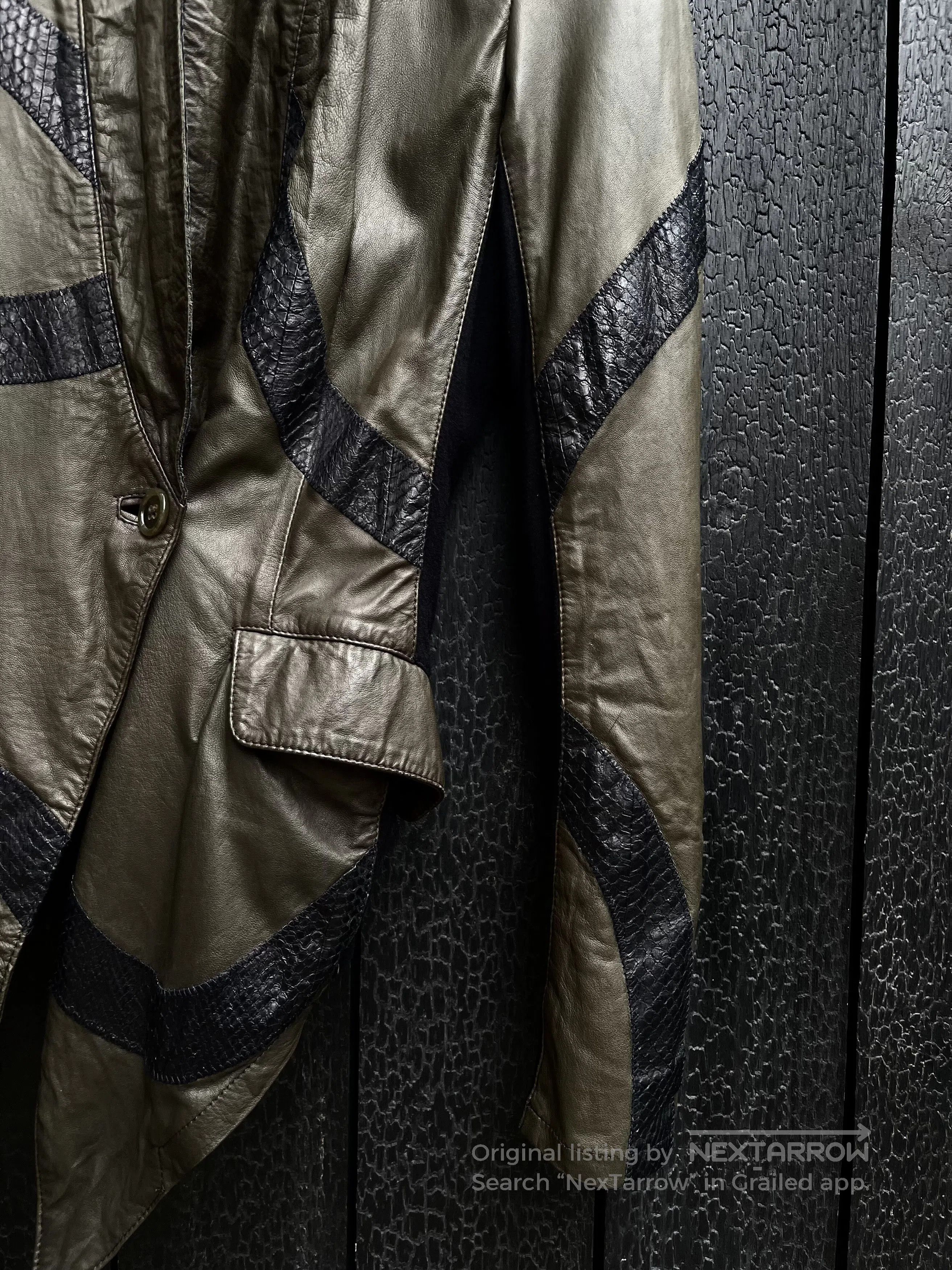 Share Spirit Homme snake skin leather jacket. Size US M / EU 48-50 / 2 - 5 Thumbnail
